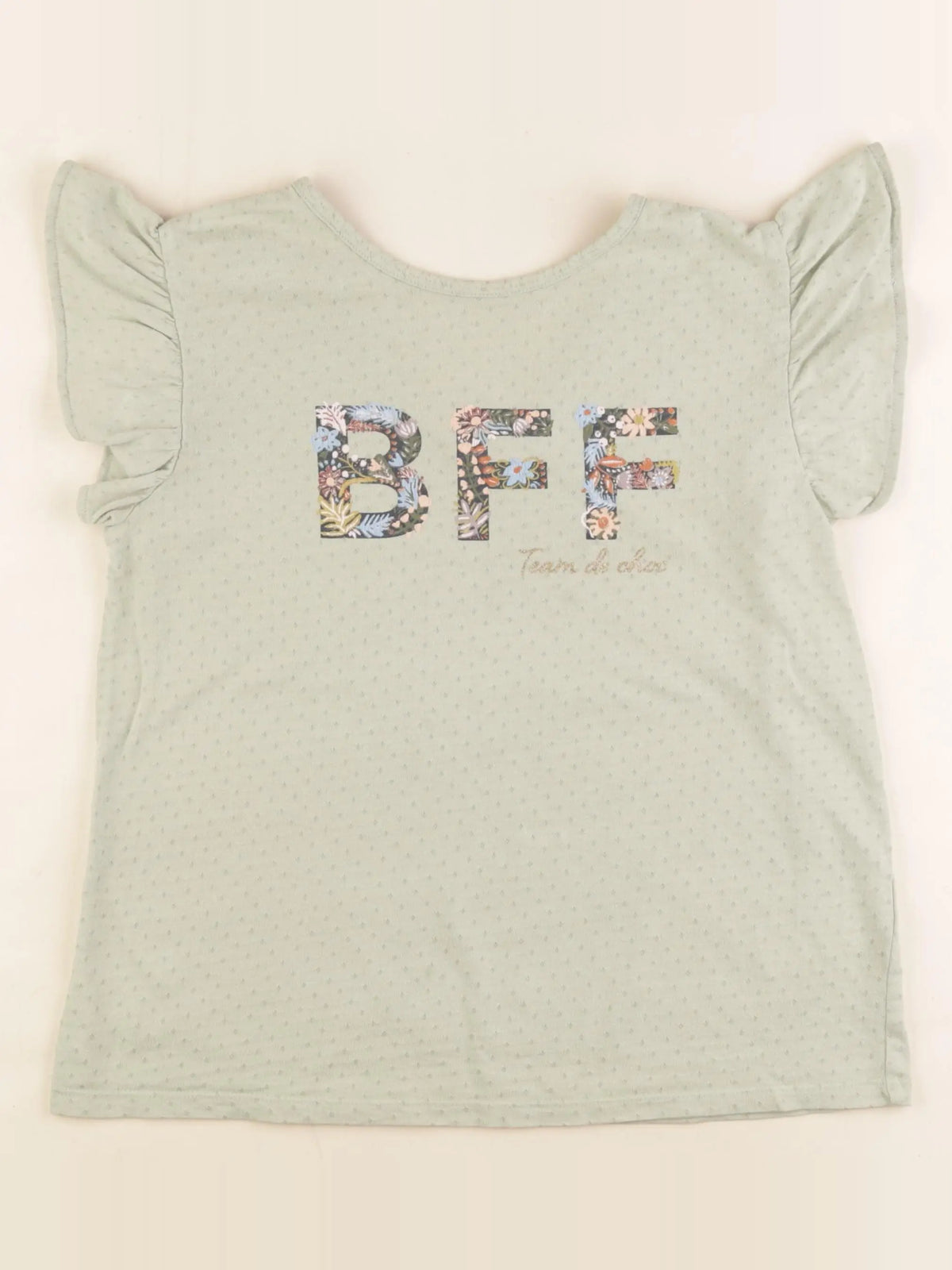 Vertbaudet - tee-shirt vert - 12 ans