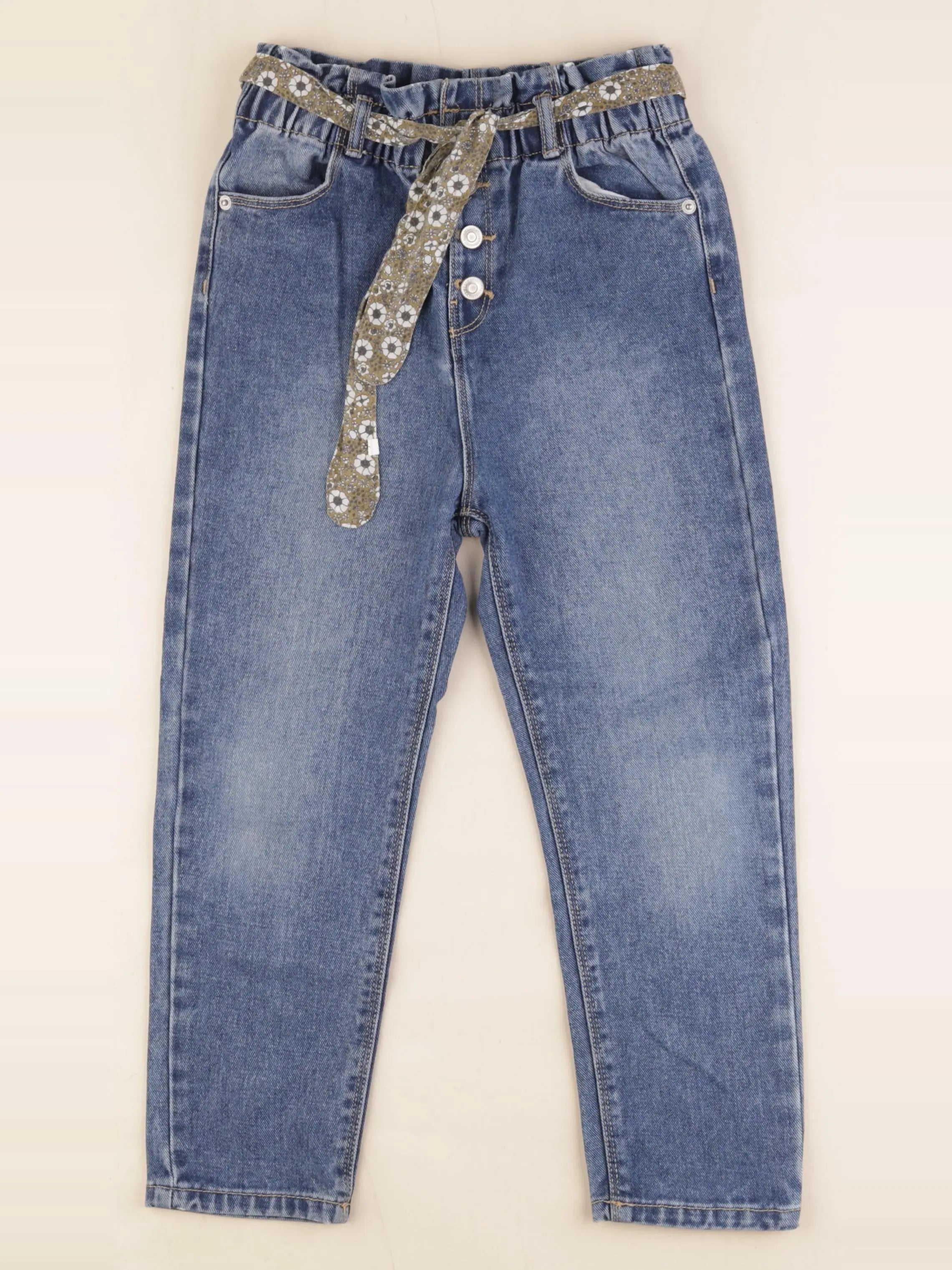 Vertbaudet - jean bleu - 7 ans