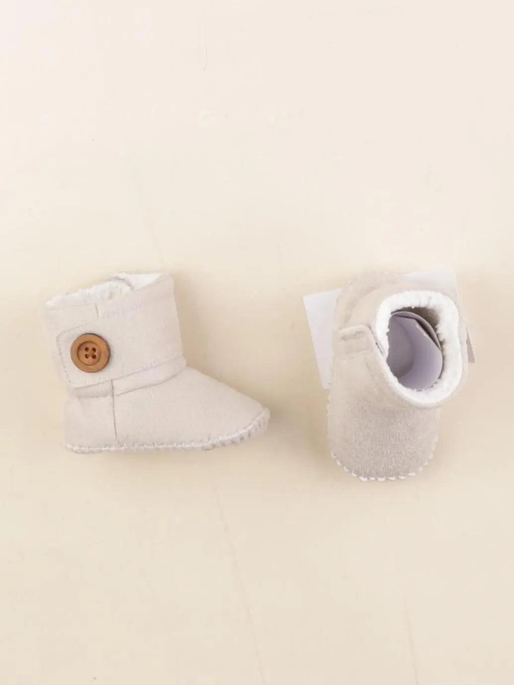 Vertbaudet - chaussons gris - pointure 16