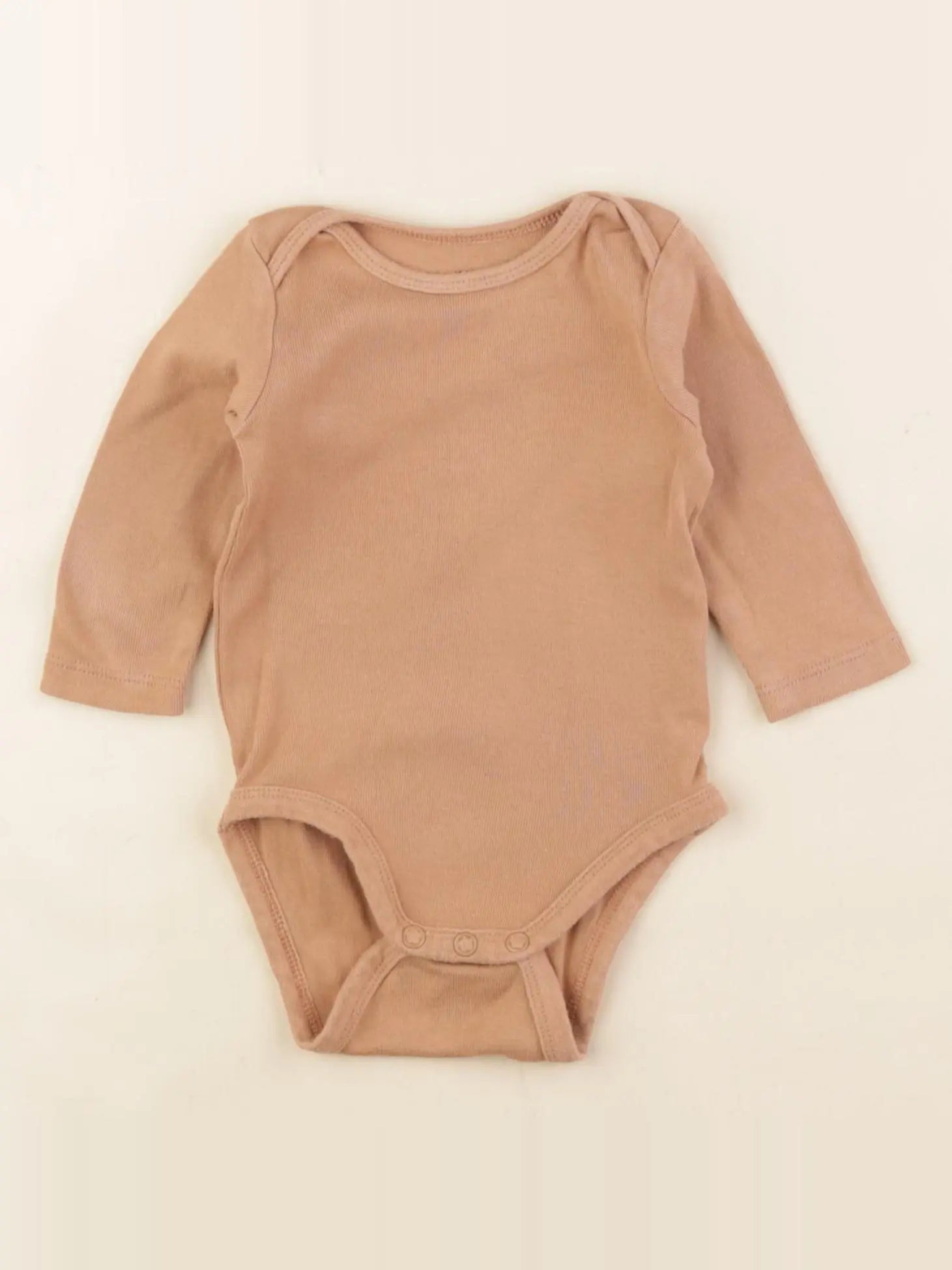 H&M - body marron - 2/4 mois