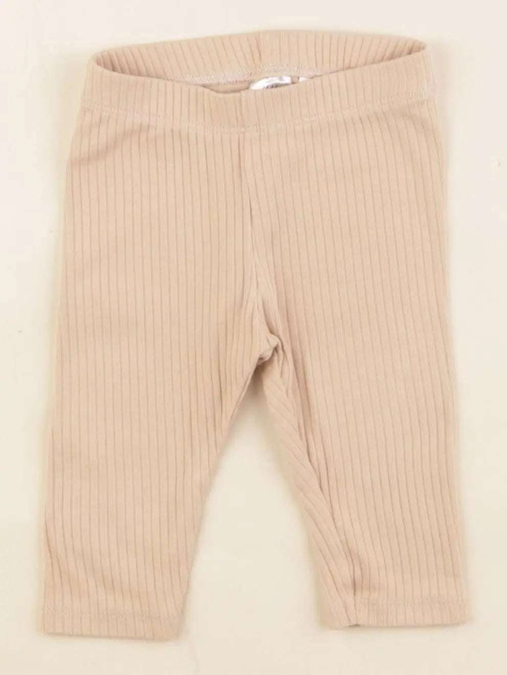 H&M - legging marron - 2/4 mois