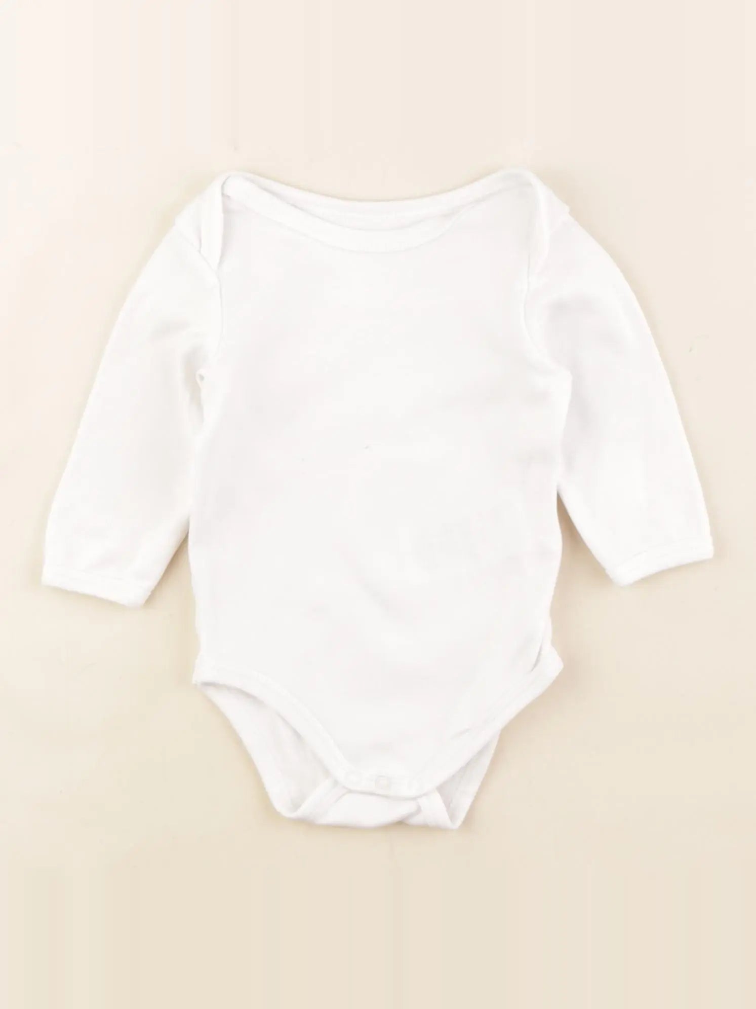 Vertbaudet - body blanc - 6 mois