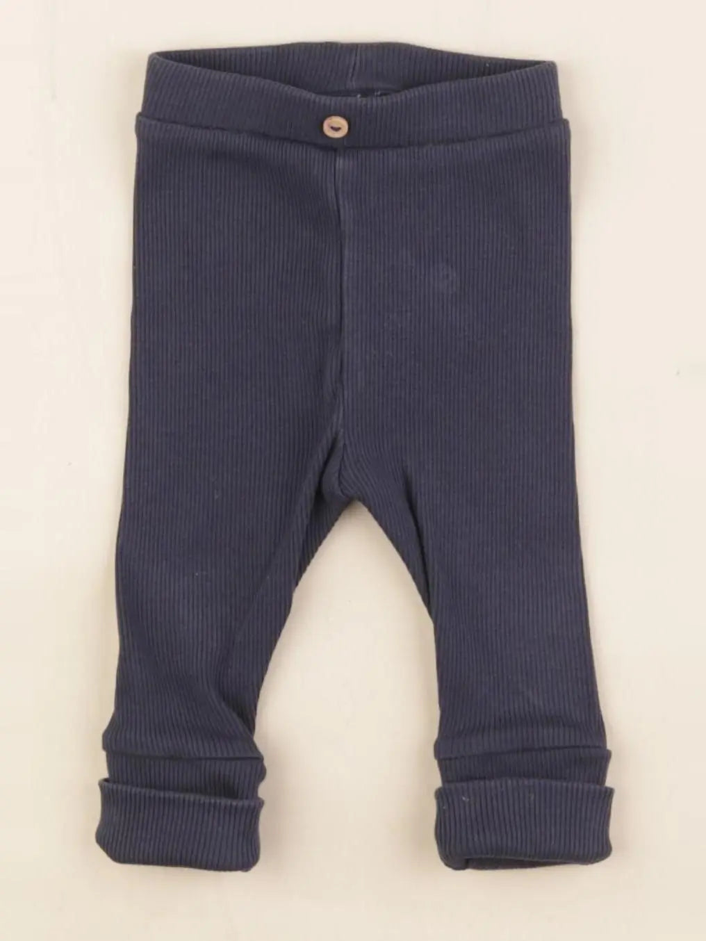 Vertbaudet - legging bleu - 3 mois