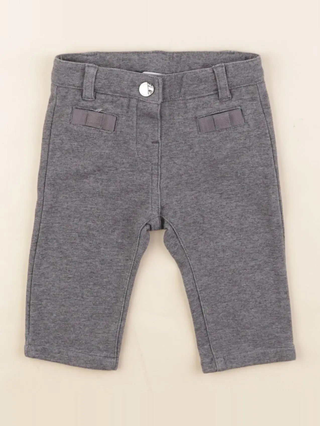 Jacadi - pantalon gris - 6 mois
