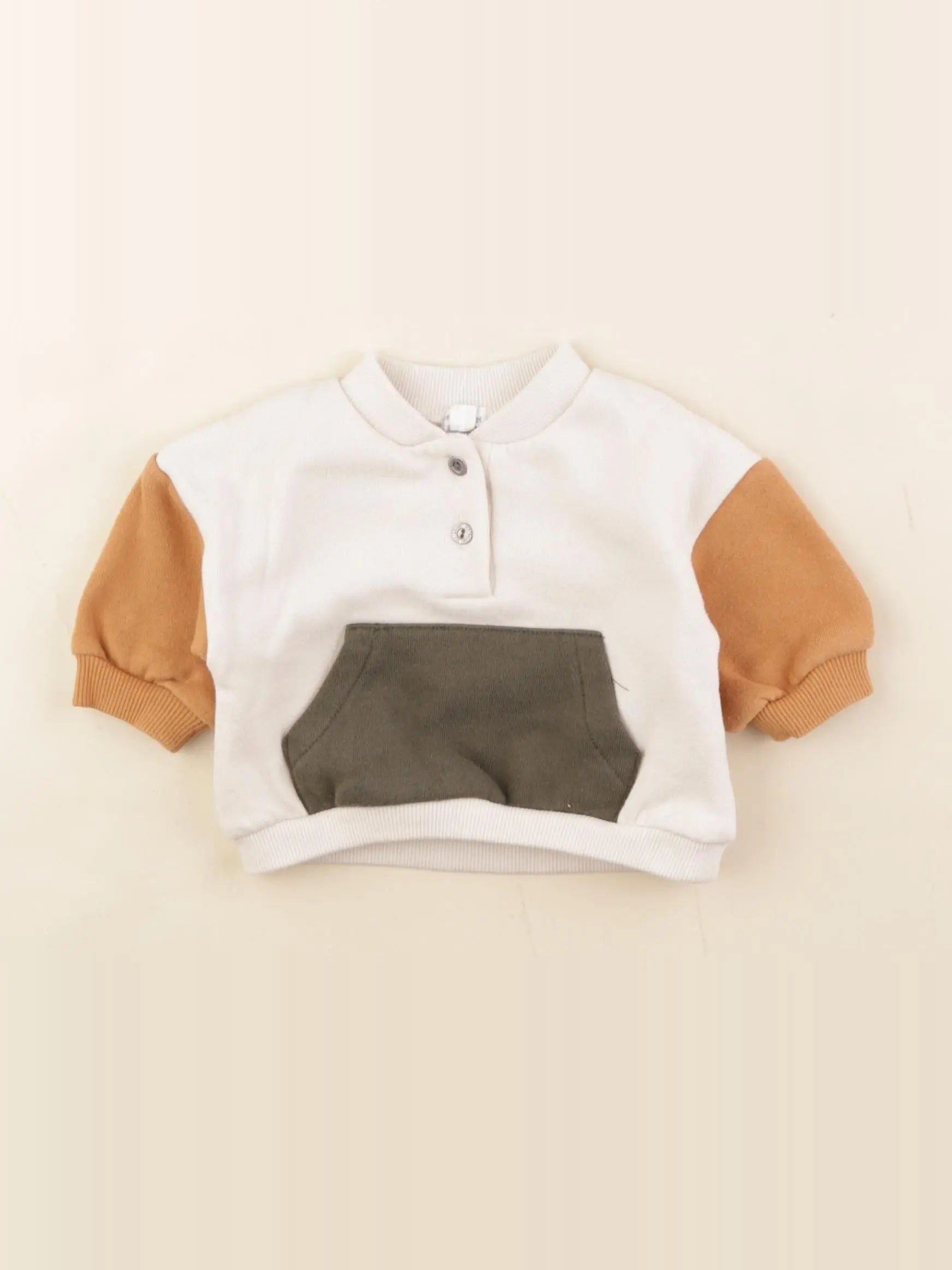 Vertbaudet - sweat multicolore - 3 mois