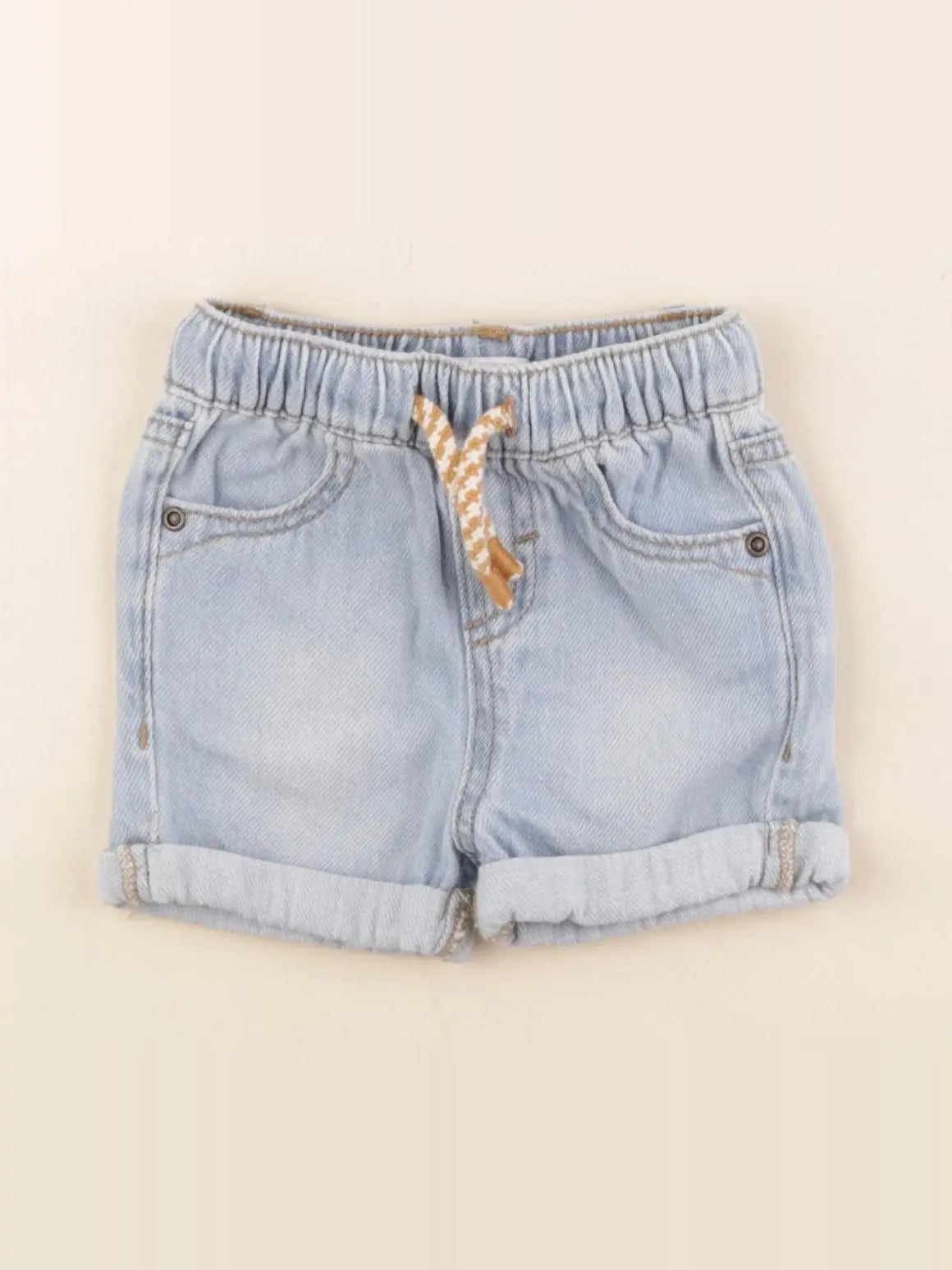 Vertbaudet - short bleu - 3 mois