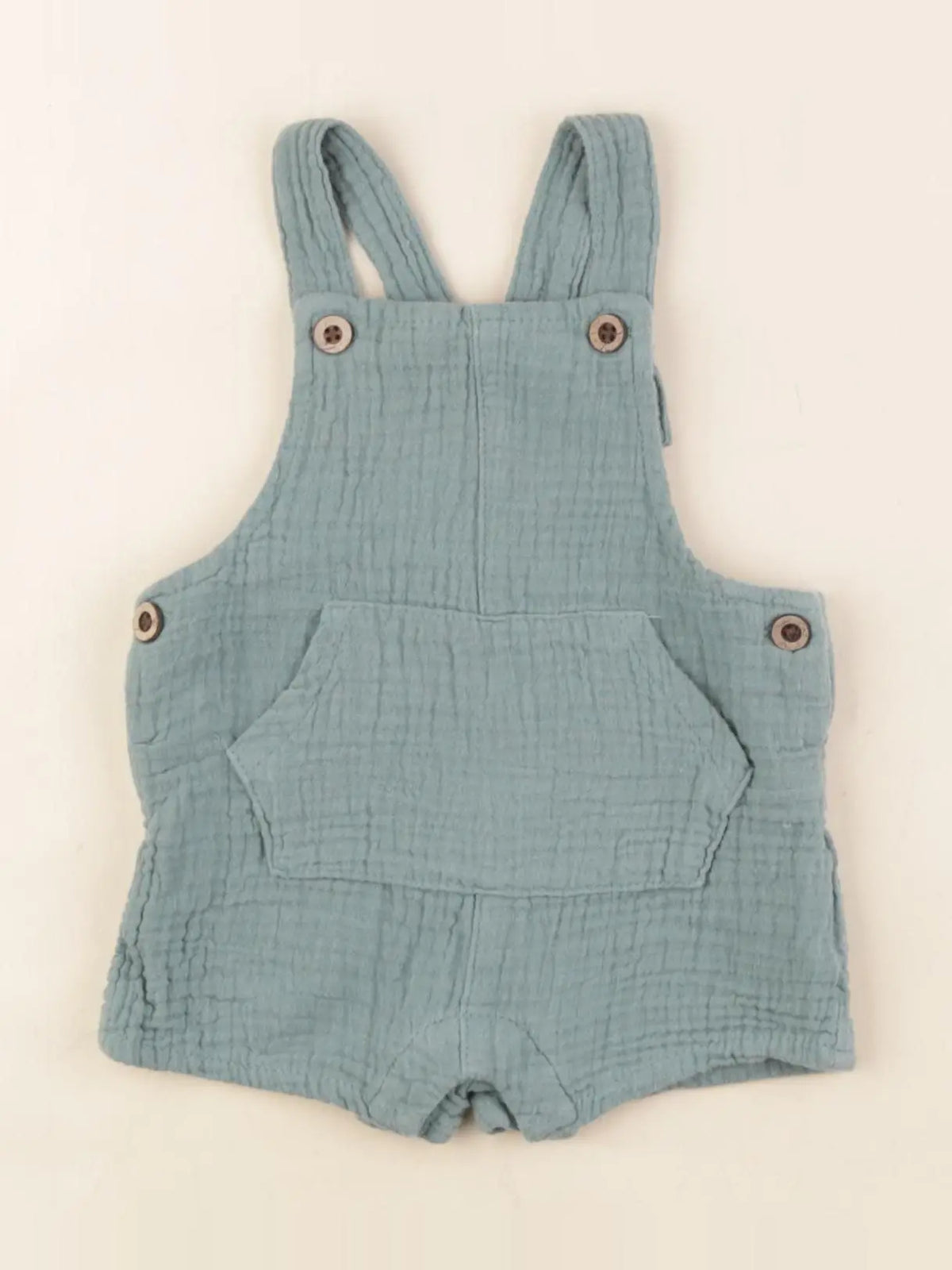 Vertbaudet - salopette vert - 3 mois