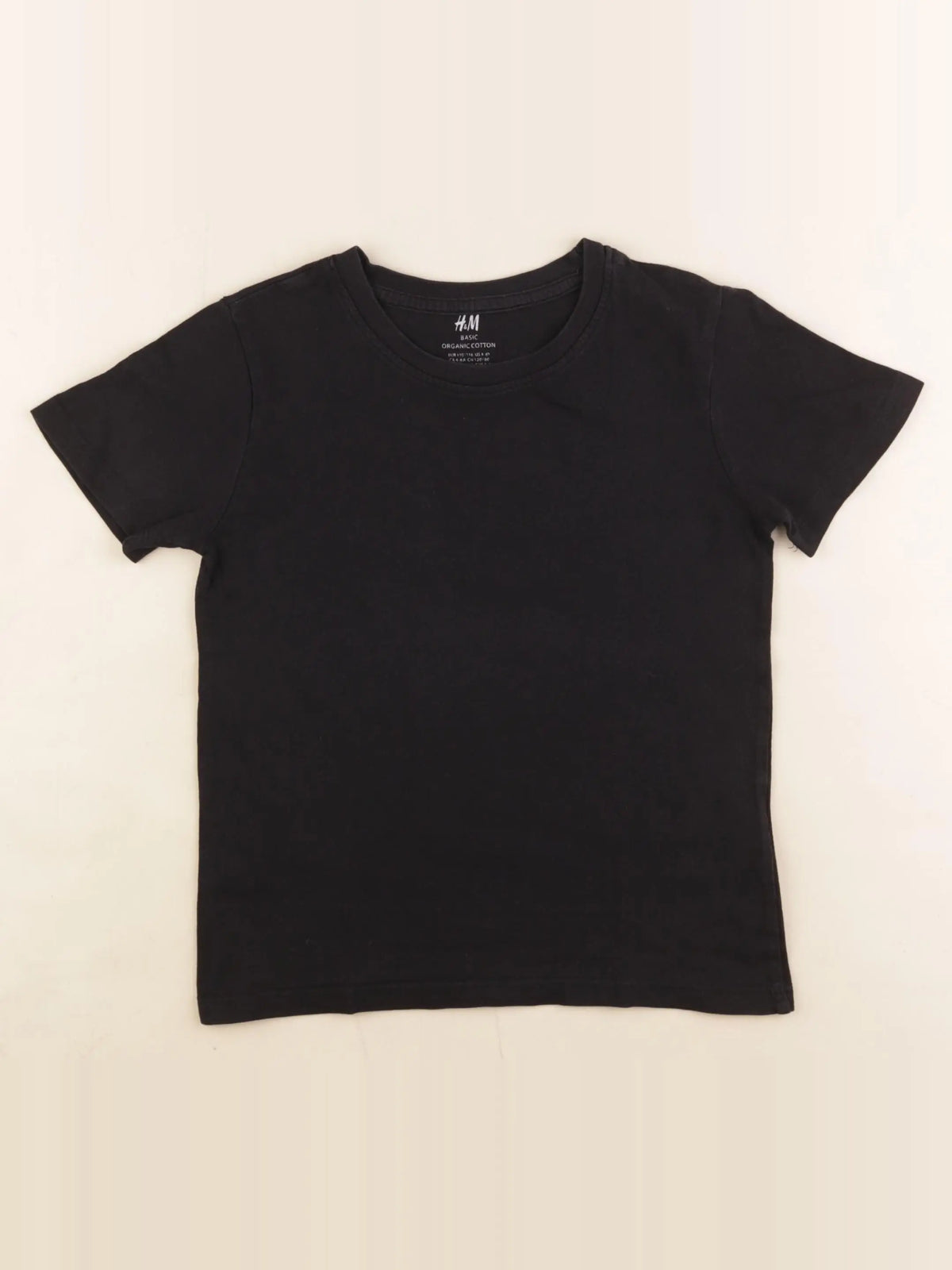 H&M - tee-shirt noir - 4/6 ans