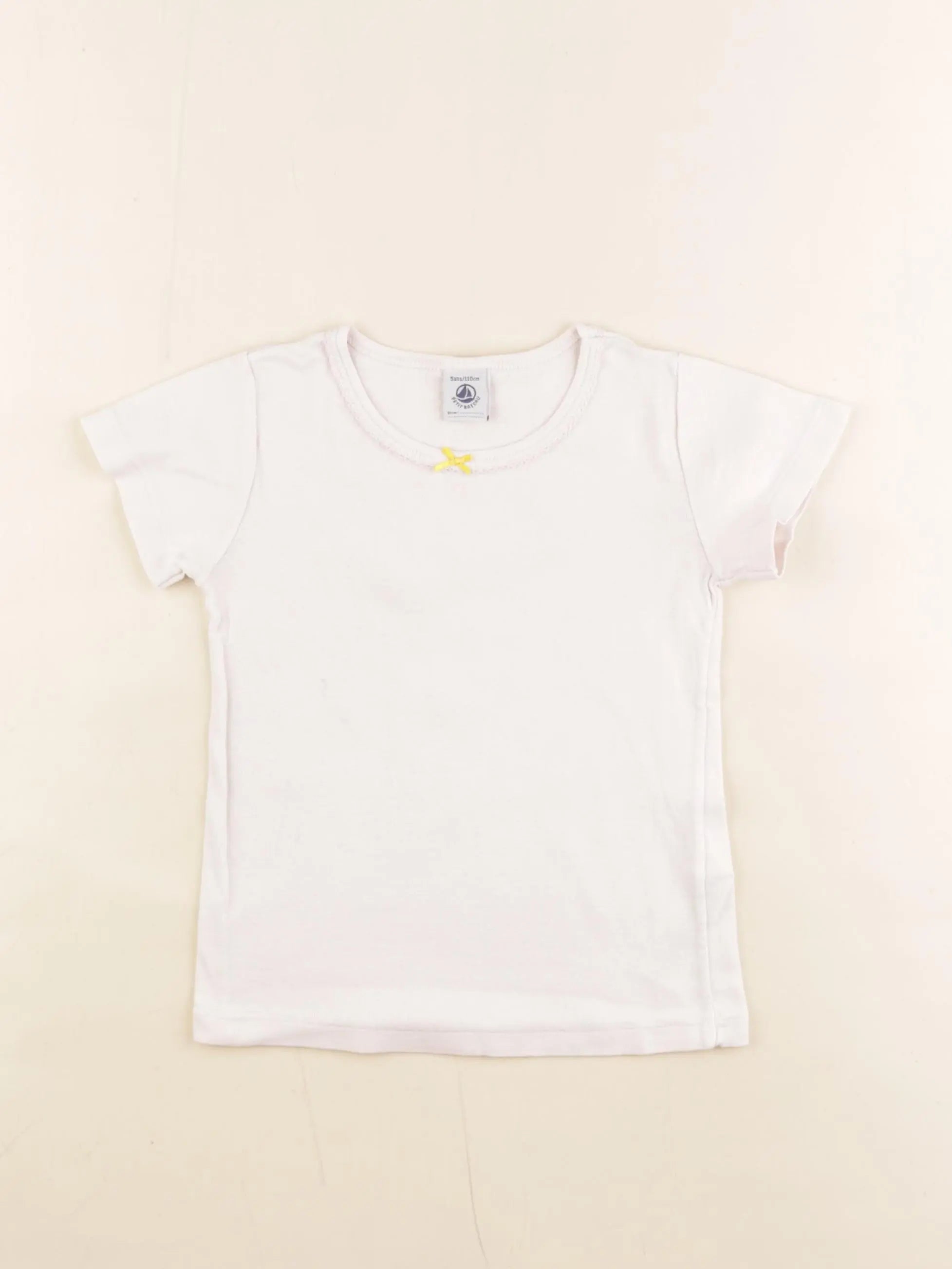 Petit Bateau - maillot de corps rose - 5 ans