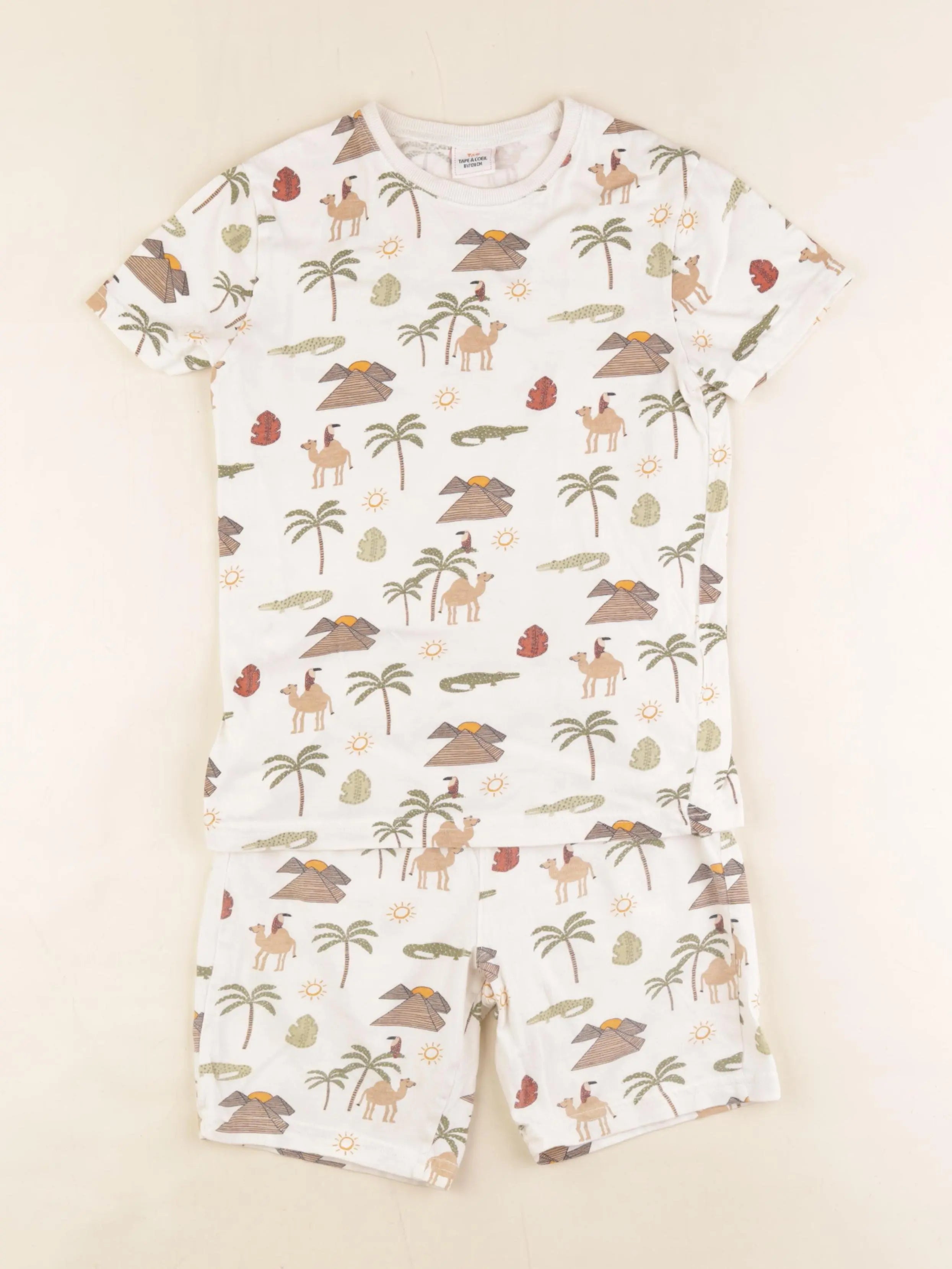 Tape à l'oeil - pyjama coton multicolore - 8 ans