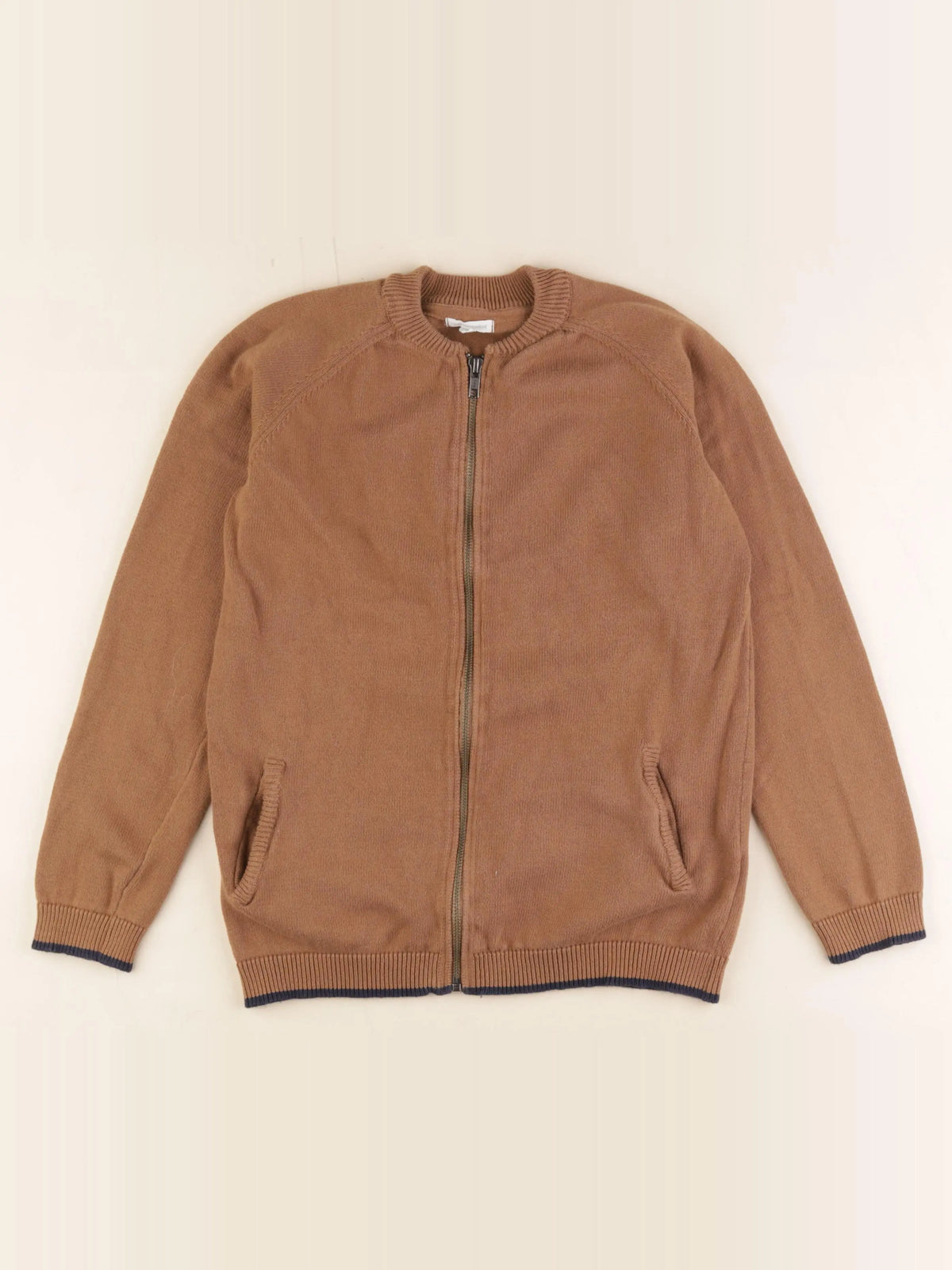 Vertbaudet - gilet marron - 12 ans