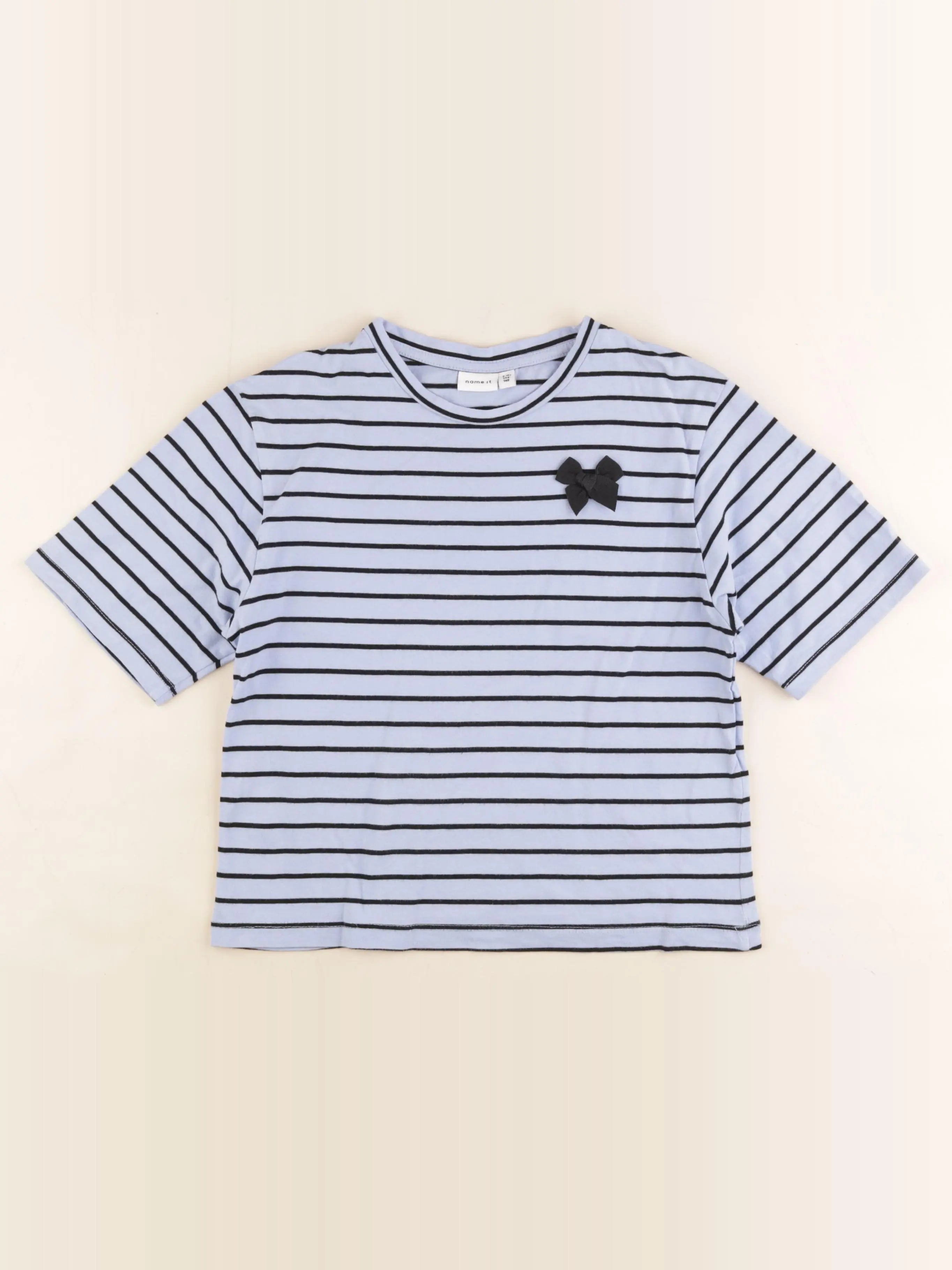 Name it - tee-shirt bleu - 9/10 ans