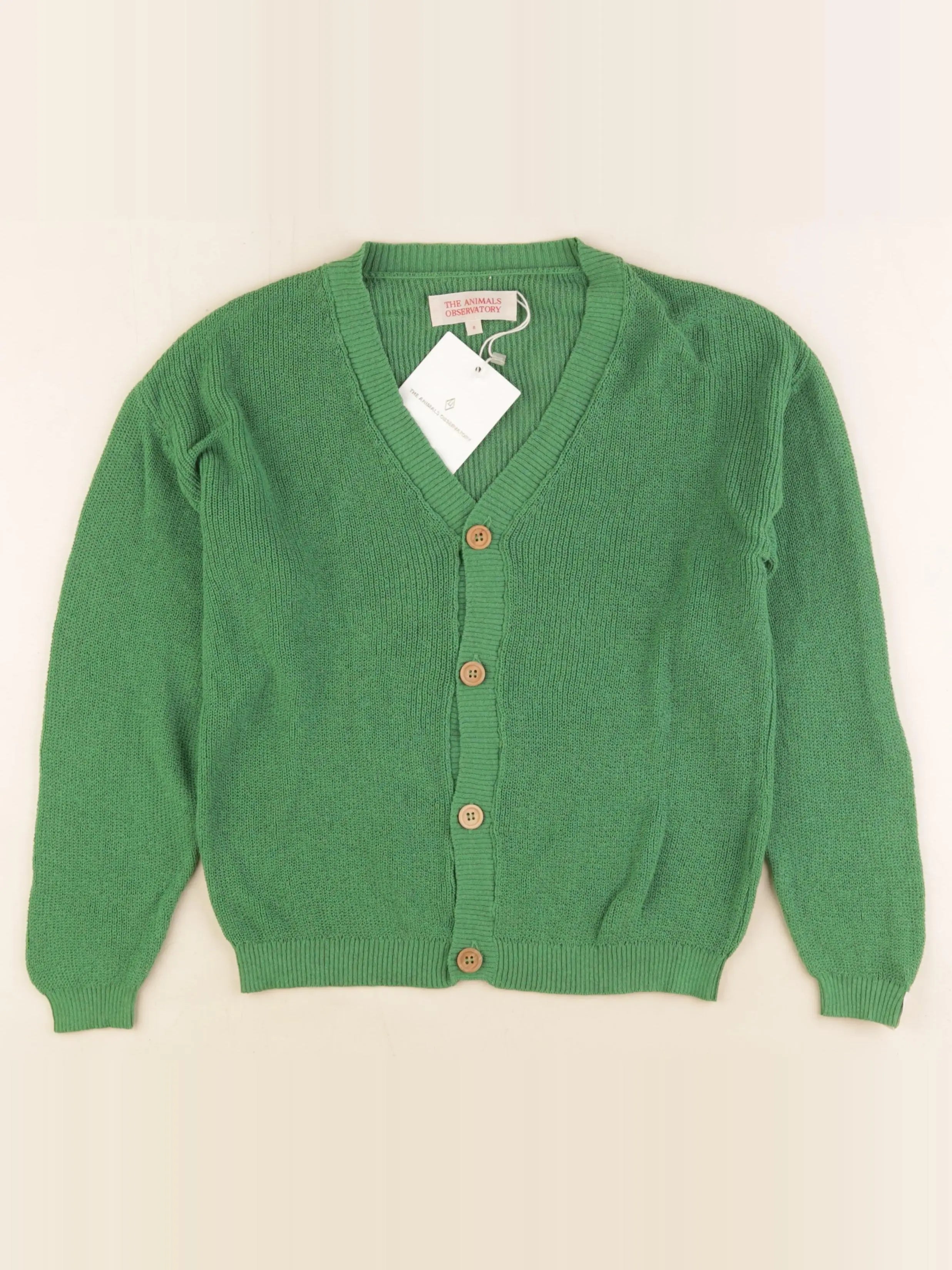 The animals observatory - gilet vert - 8 ans
