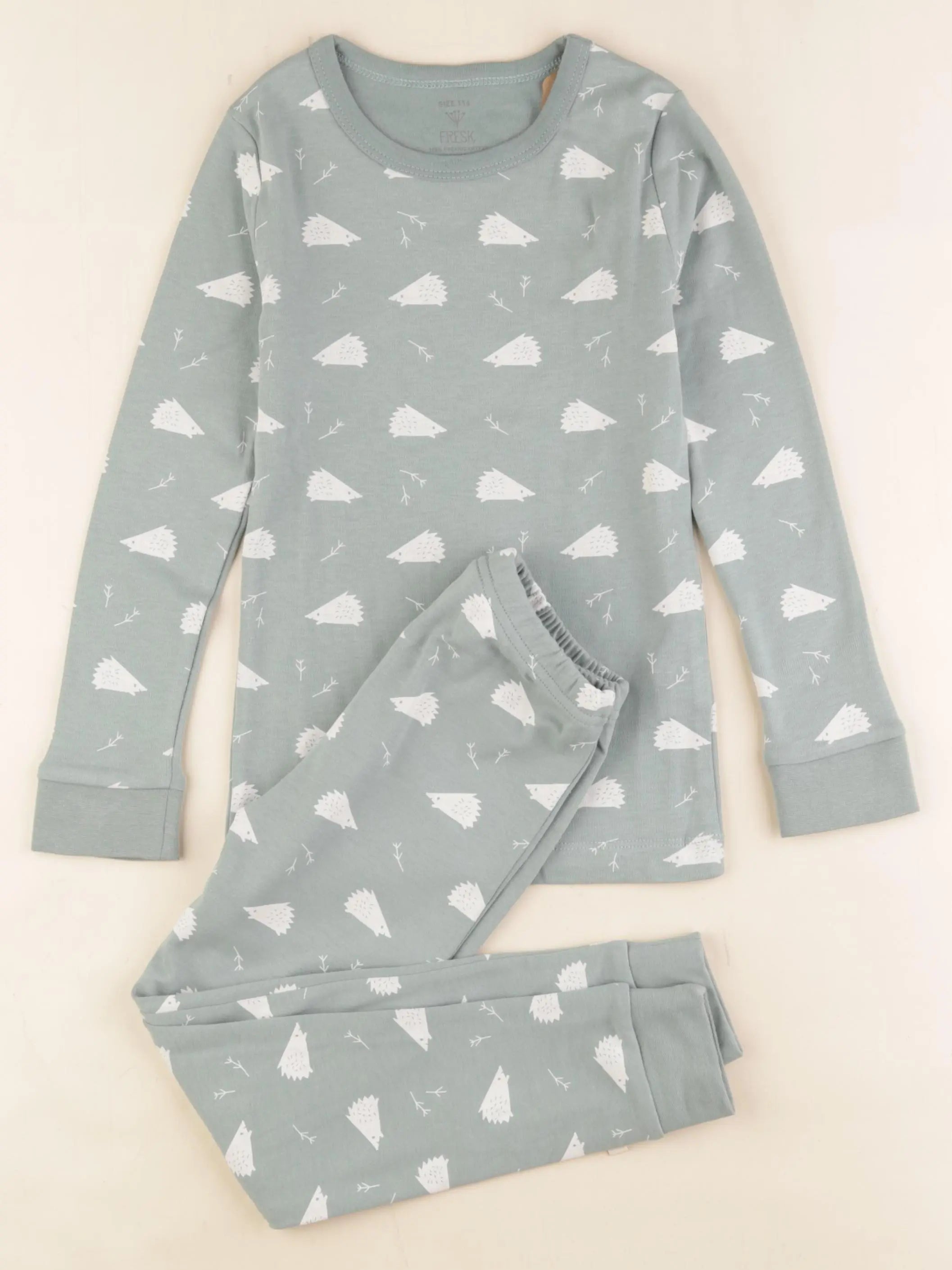 Fresk - pyjama coton vert - 6 ans