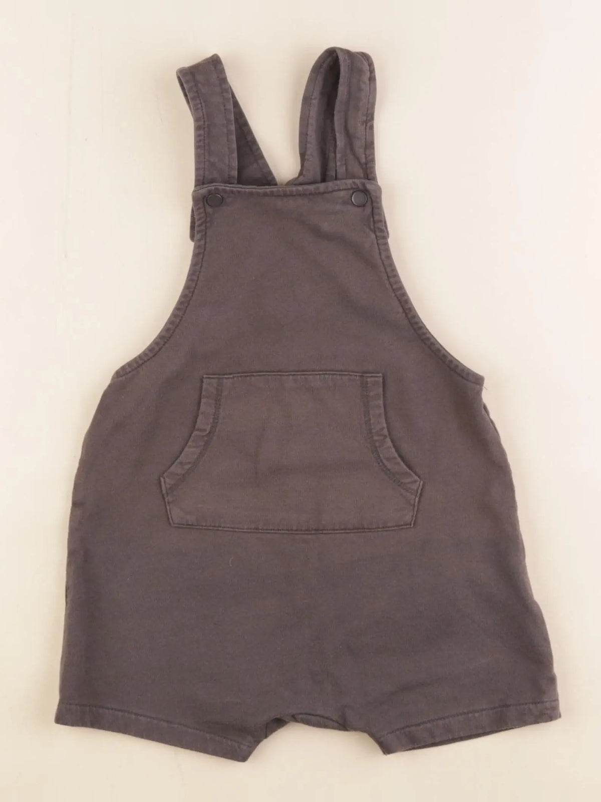 H&M - salopette gris - 12/18 mois