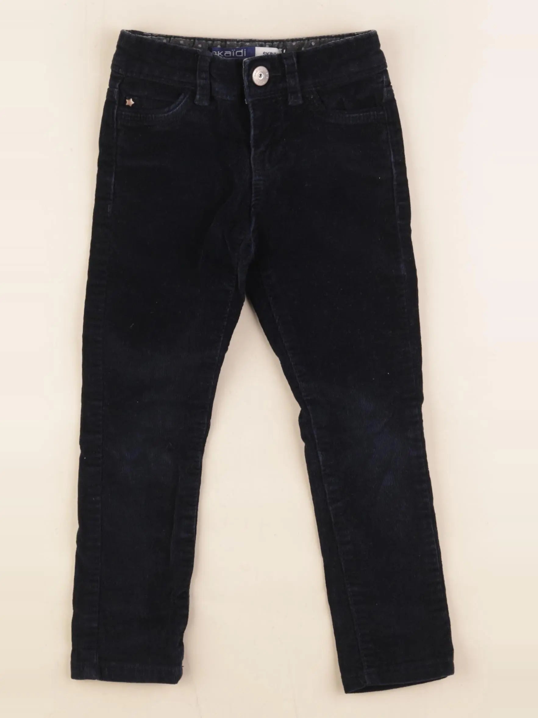 Okaidi - pantalon bleu - 3 ans