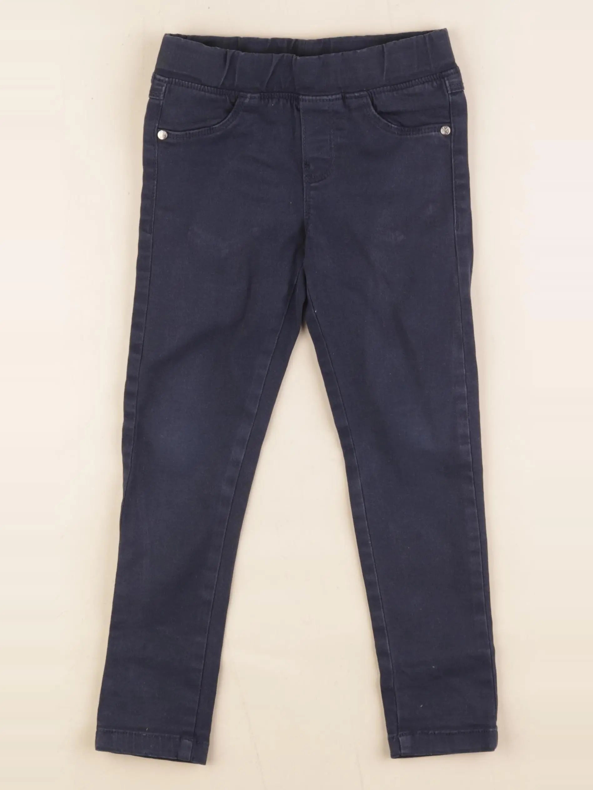 Okaidi - jegging bleu - 4 ans
