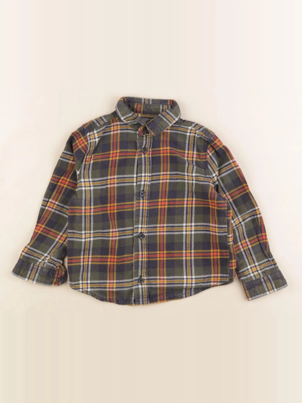 DPAM - chemise multicolore - 2 ans