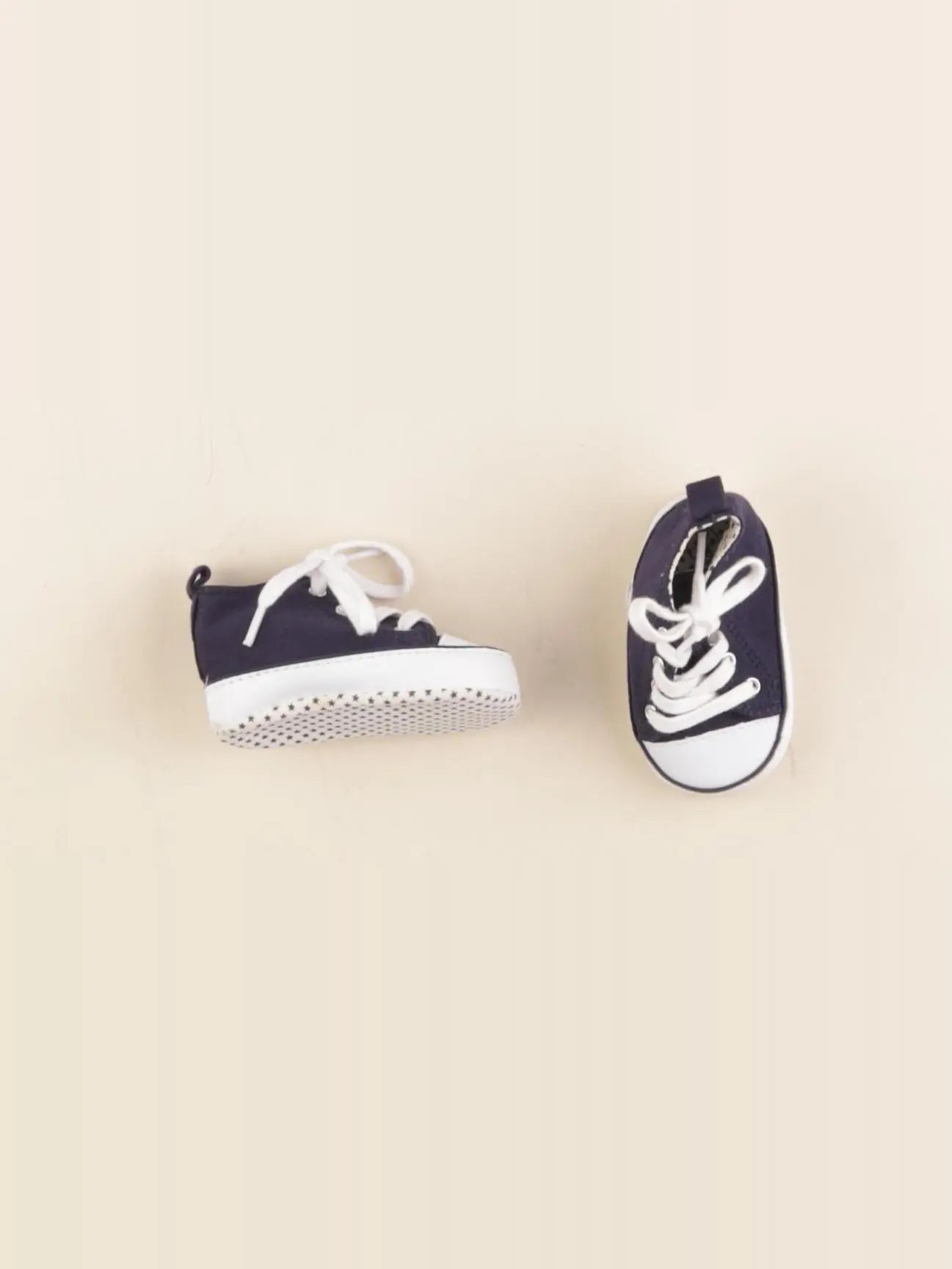 Boutchou - chaussons bleu, blanc - pointure 17/18