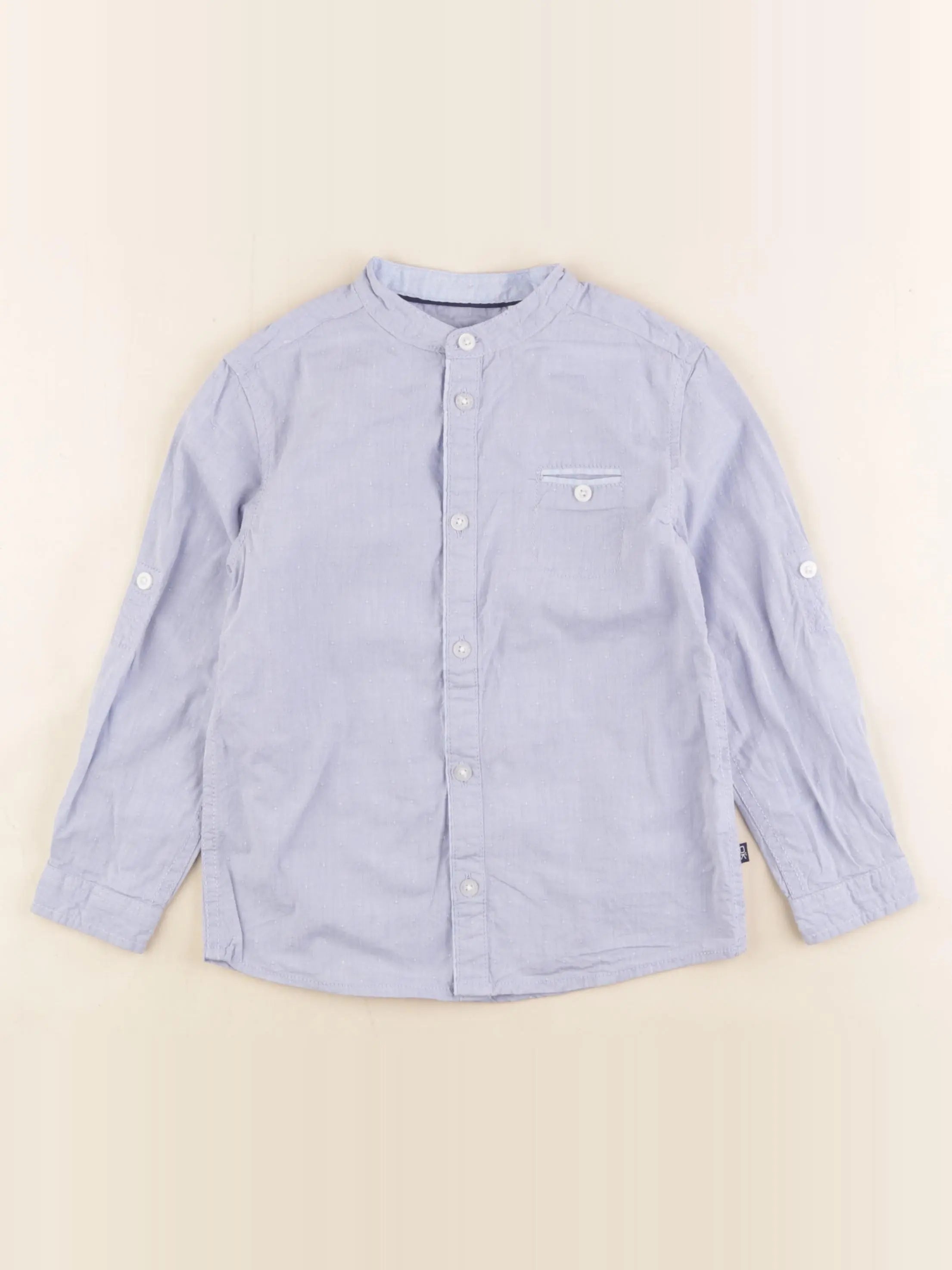 Okaidi - chemise bleu - 4 ans