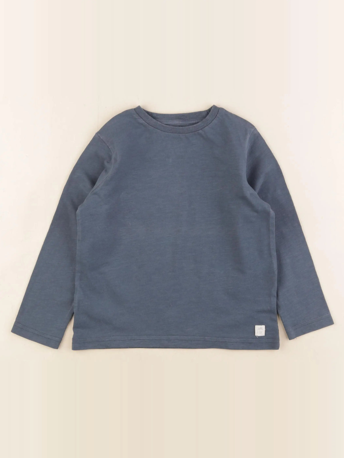 Vertbaudet - tee-shirt bleu - 5 ans