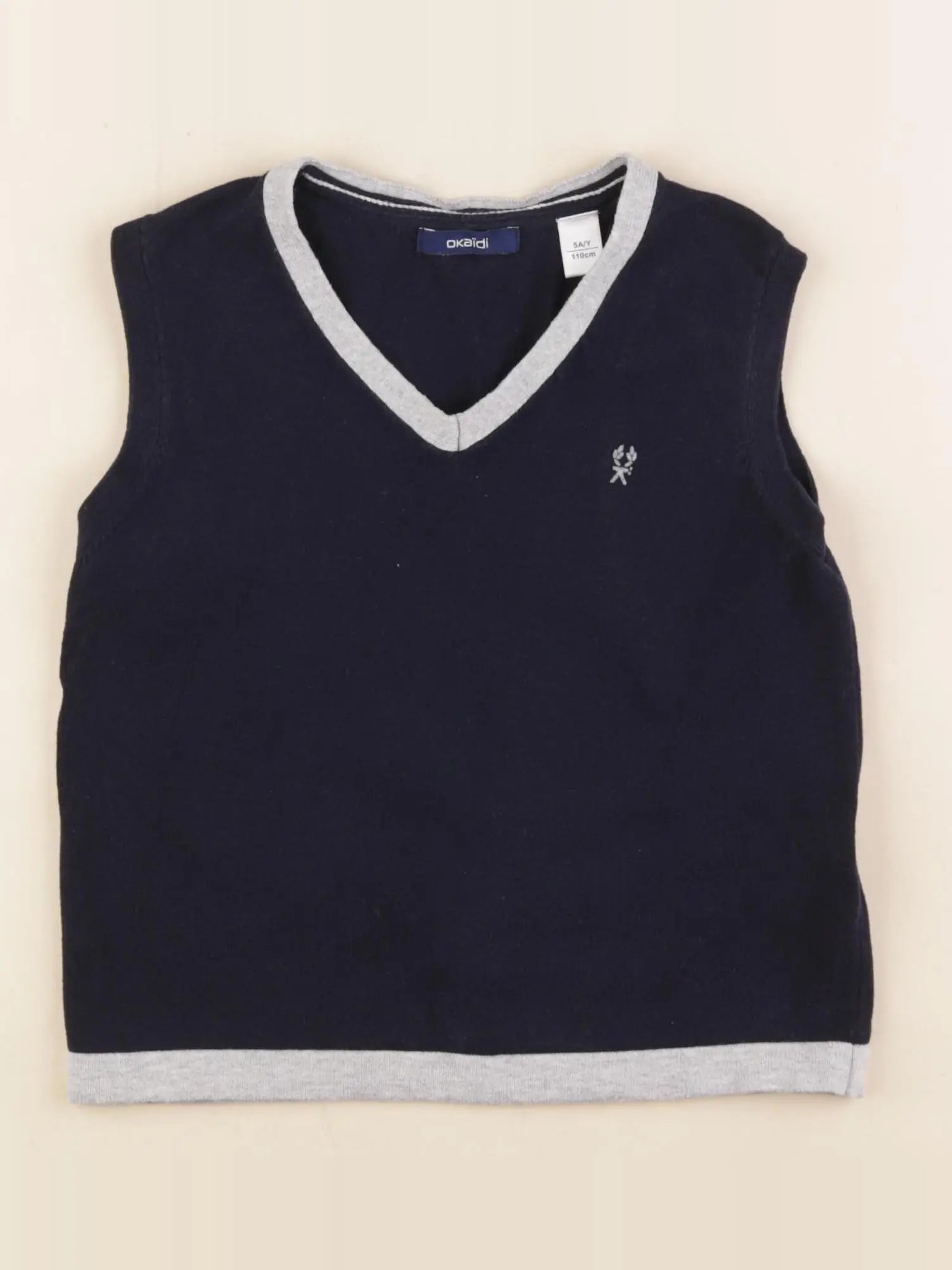 Okaidi - pull bleu - 5 ans