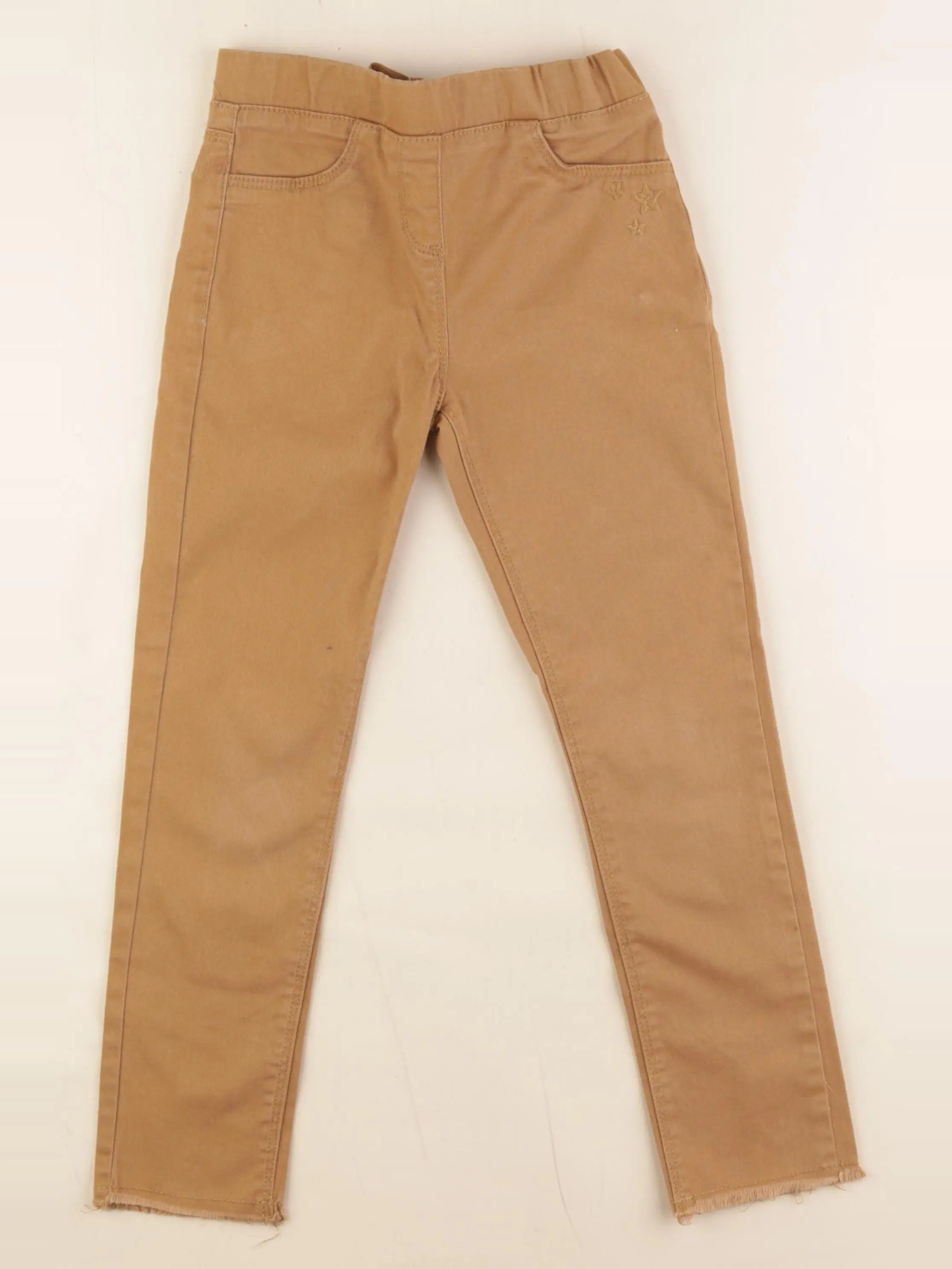 Vertbaudet - legging marron - 8 ans