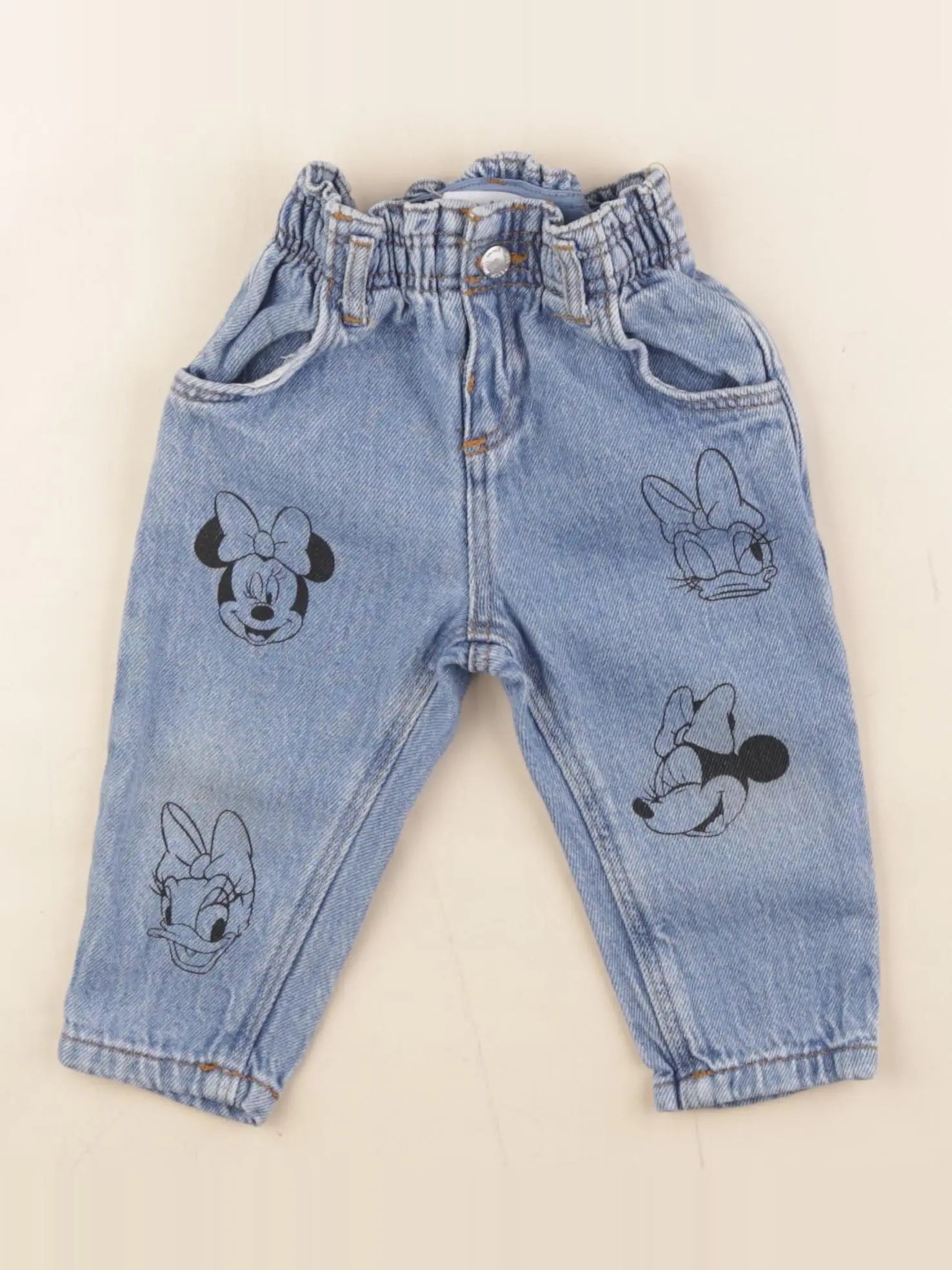 Zara - jean bleu - 9/12 mois