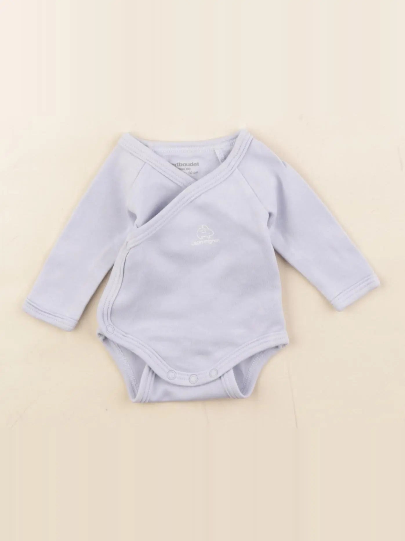 Vertbaudet - body bleu - 0 mois