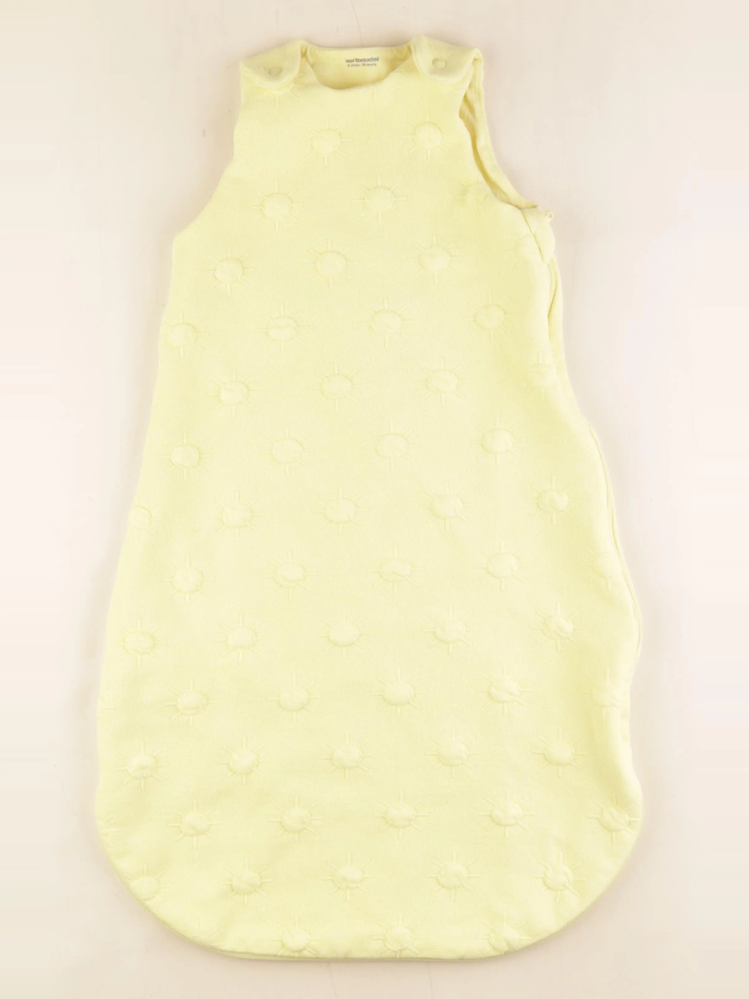 Vertbaudet - gigoteuse jaune - 12/9 mois