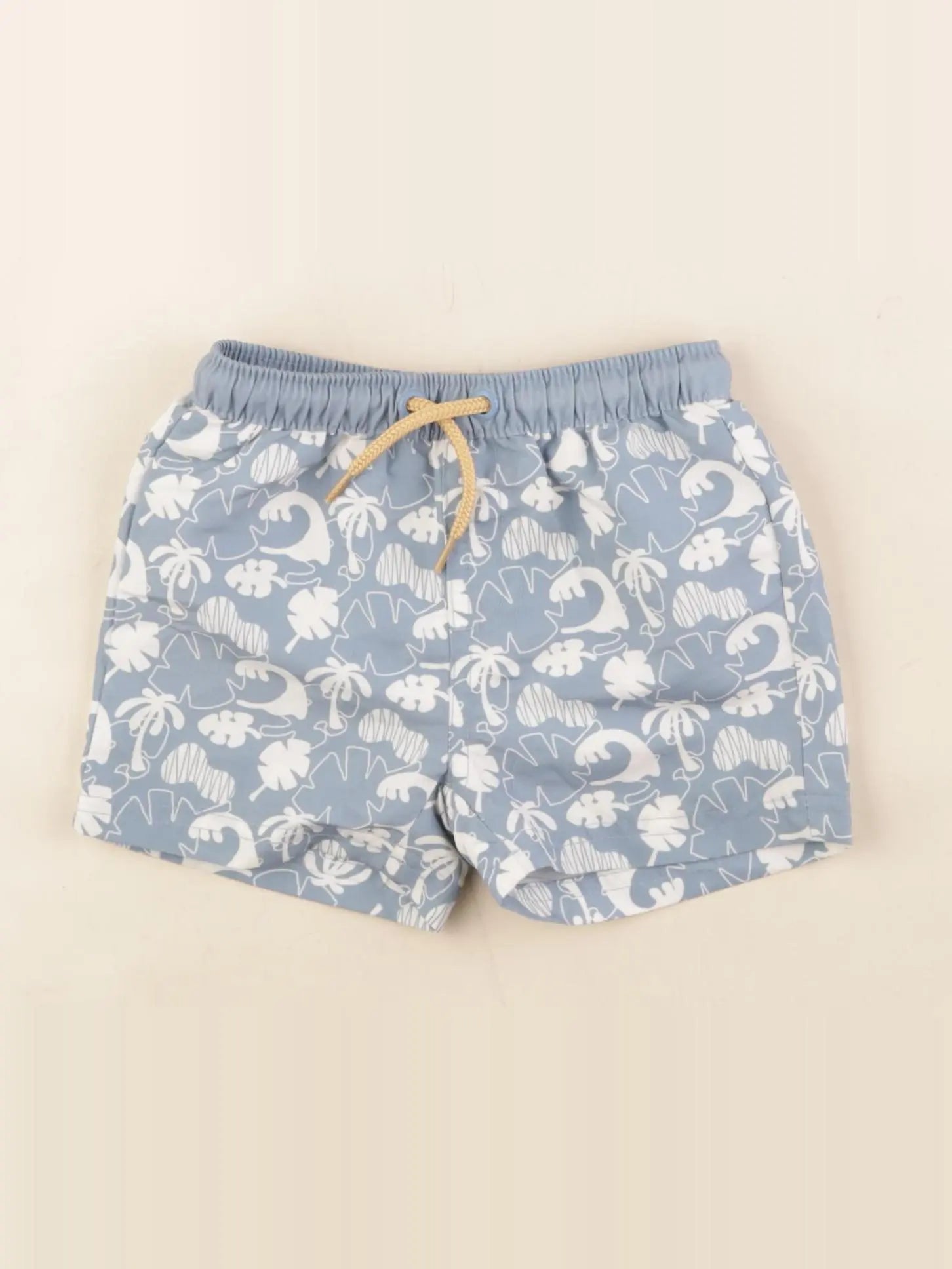 Vertbaudet - maillot de bain bleu - 12 mois