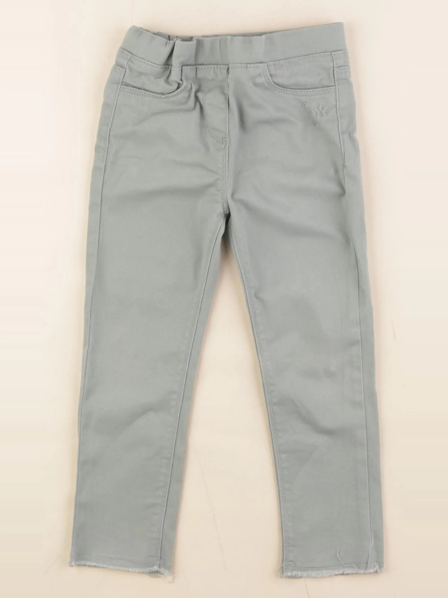 Vertbaudet - jegging vert - 4 ans