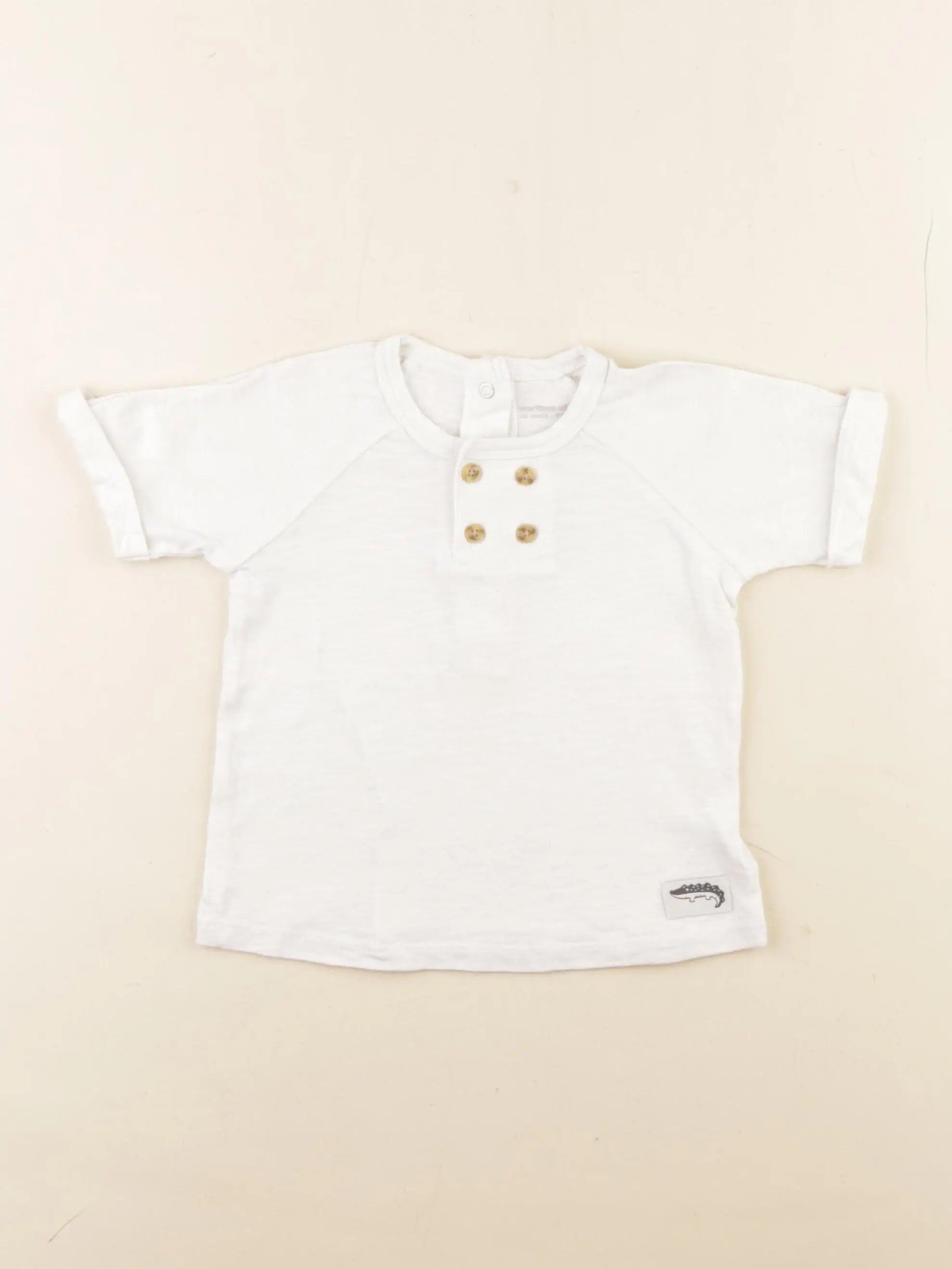 Vertbaudet - tee-shirt blanc - 18 mois