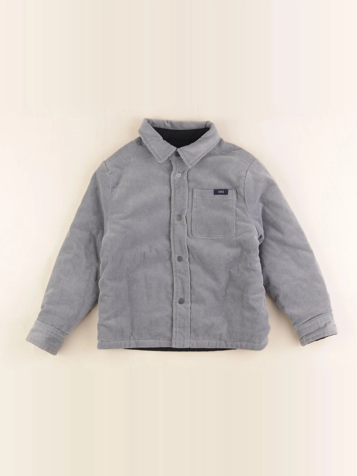 IKKS - veste réversible bleu - 5 ans