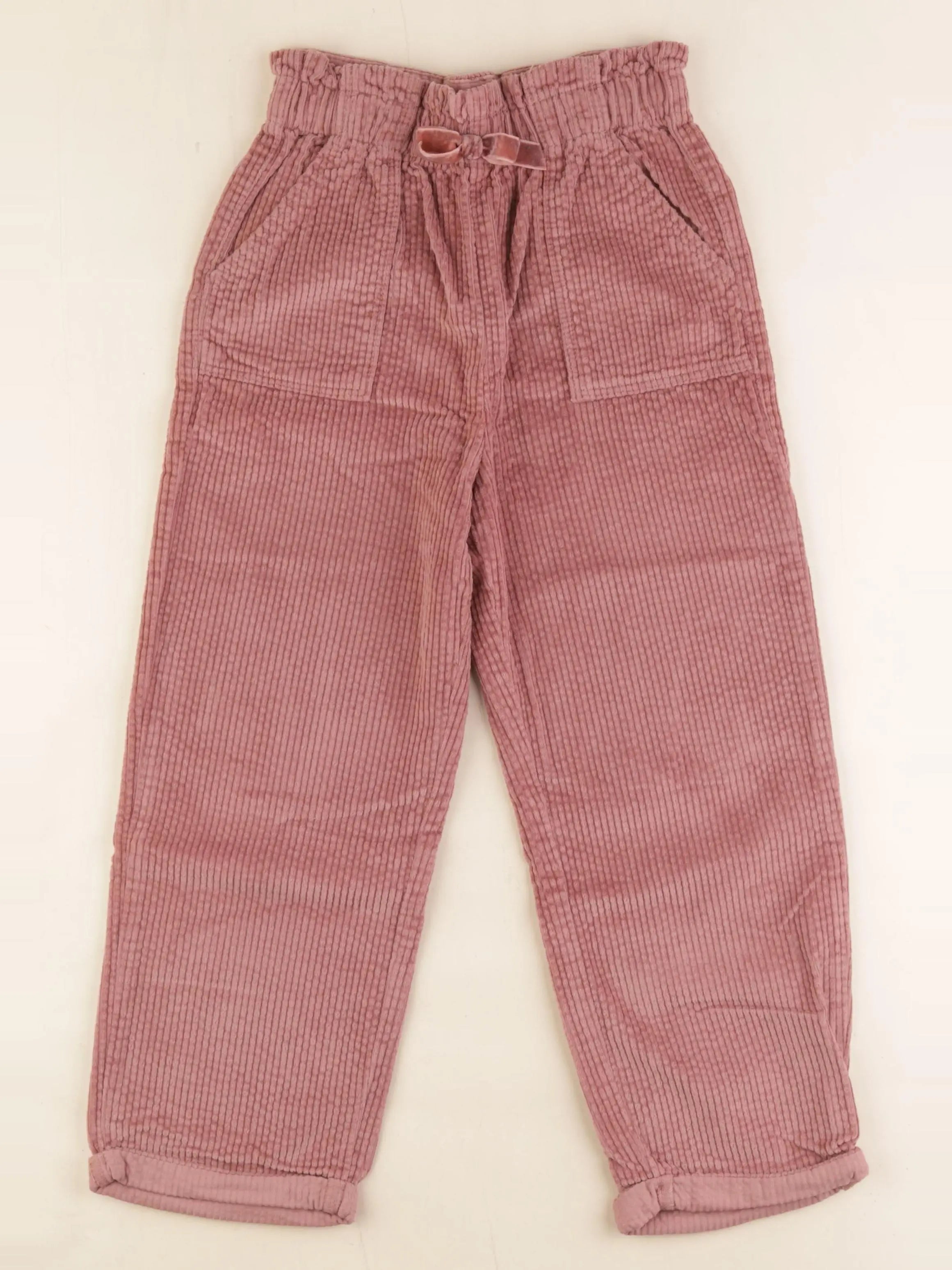Vertbaudet - pantalon rose - 8 ans