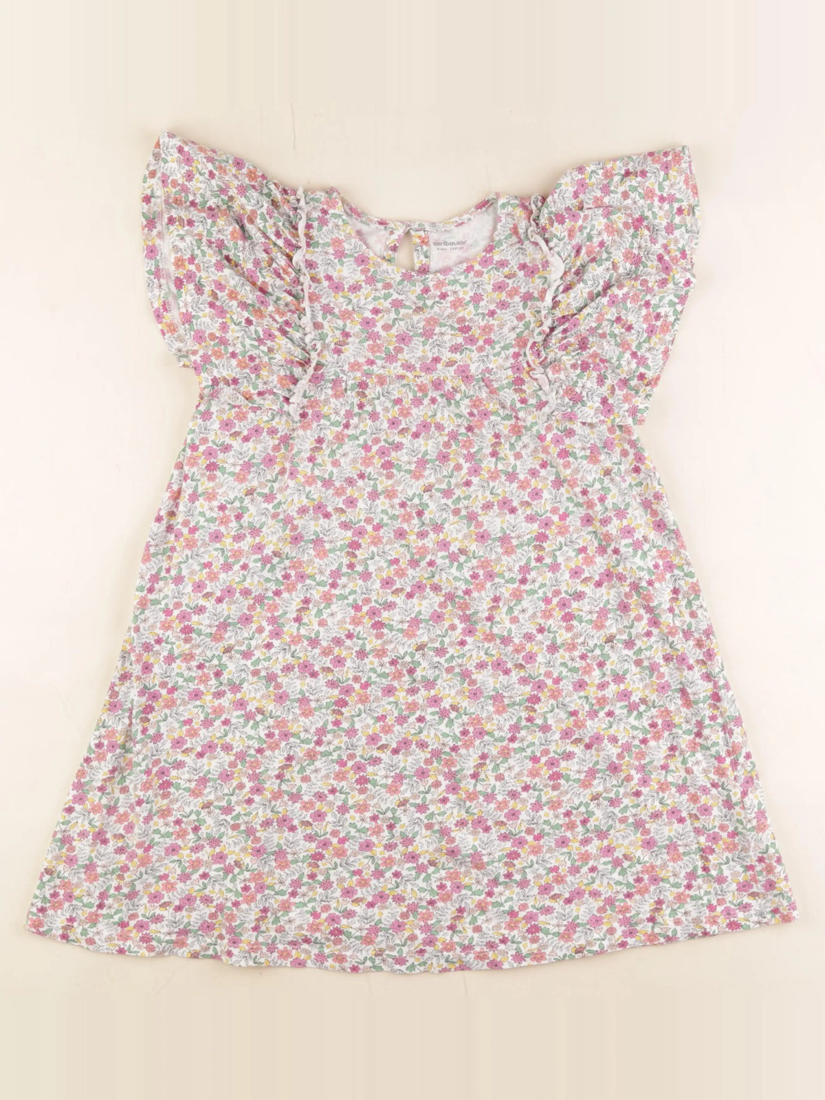 Vertbaudet - robe multicolore - 8 ans