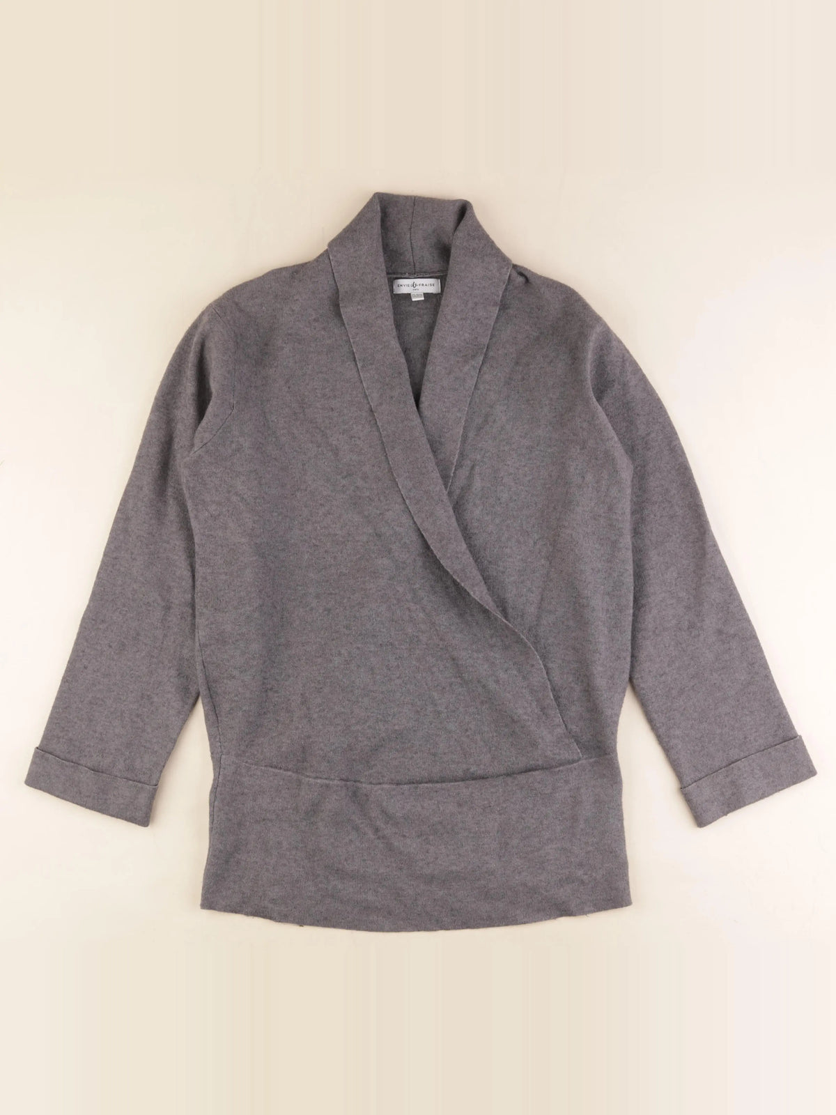 Envie de fraise - pull grossesse gris - 38 à 40