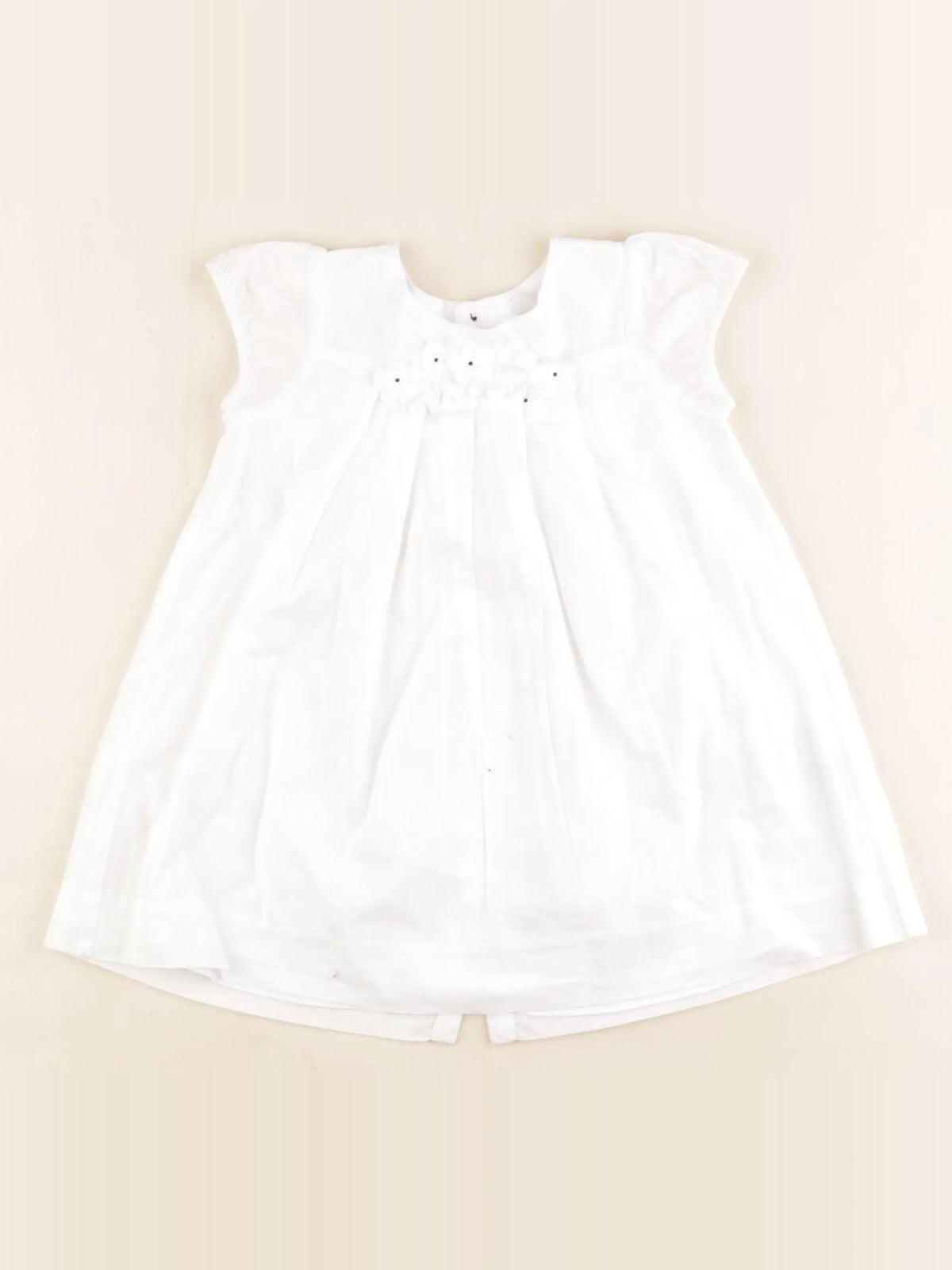 Jacadi - robe blanc - 12 mois