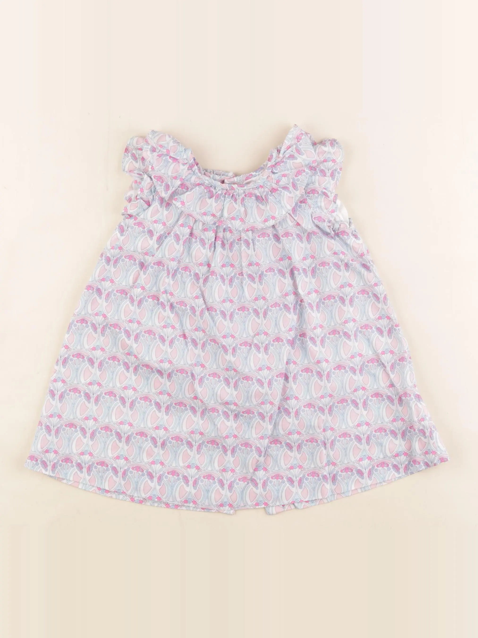 Jacadi - robe multicolore - 12 mois