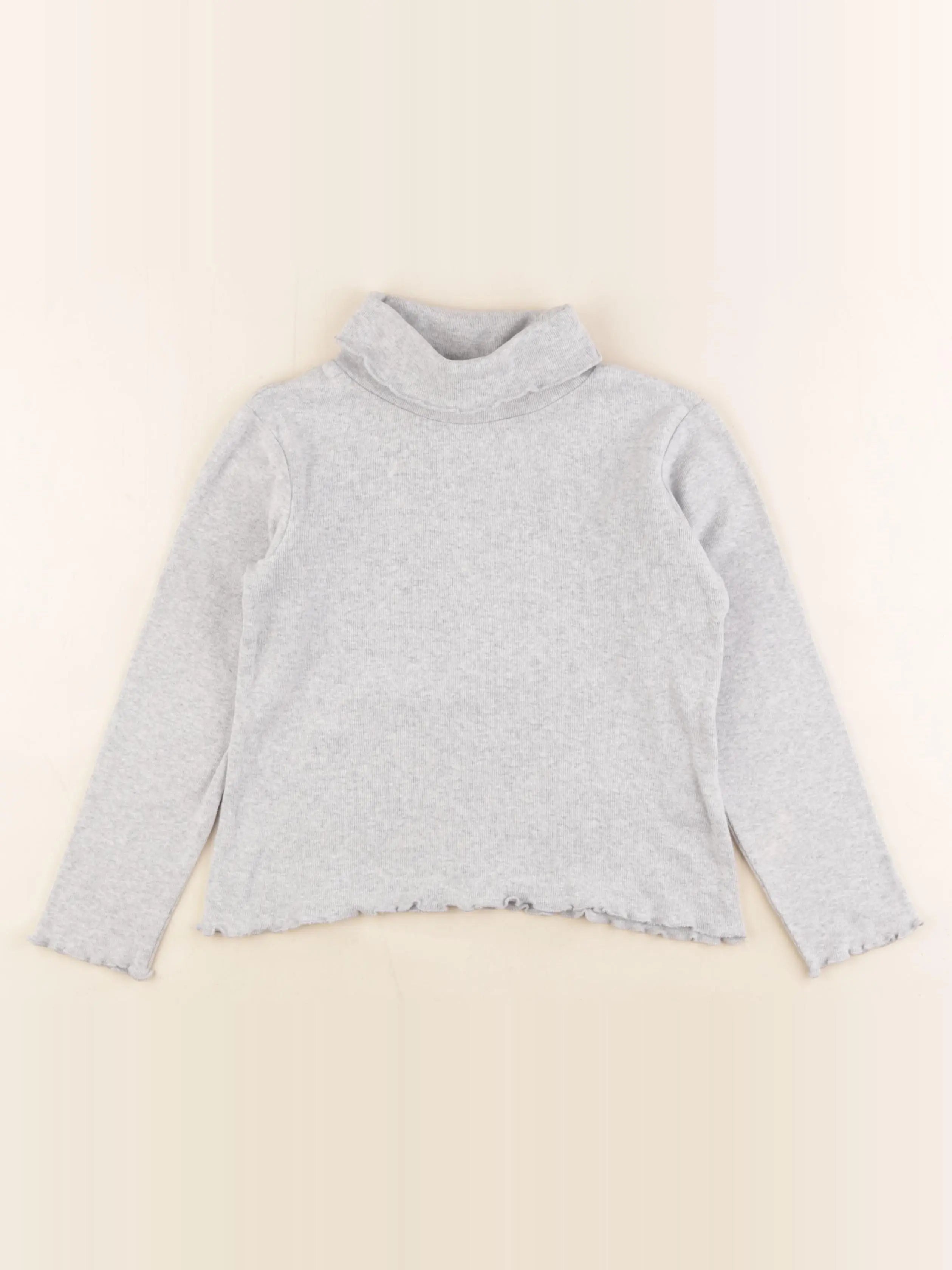 Cyrillus - sous-pull gris - 8 ans