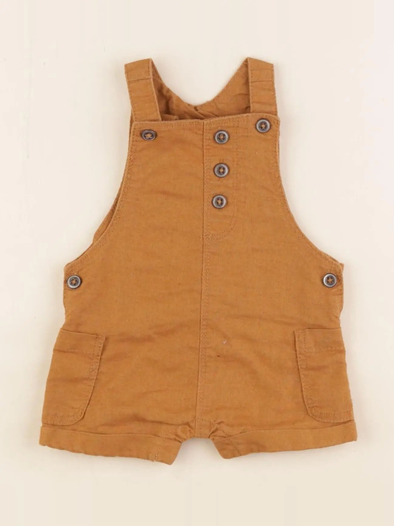 Vertbaudet - combinaison marron - 3 mois