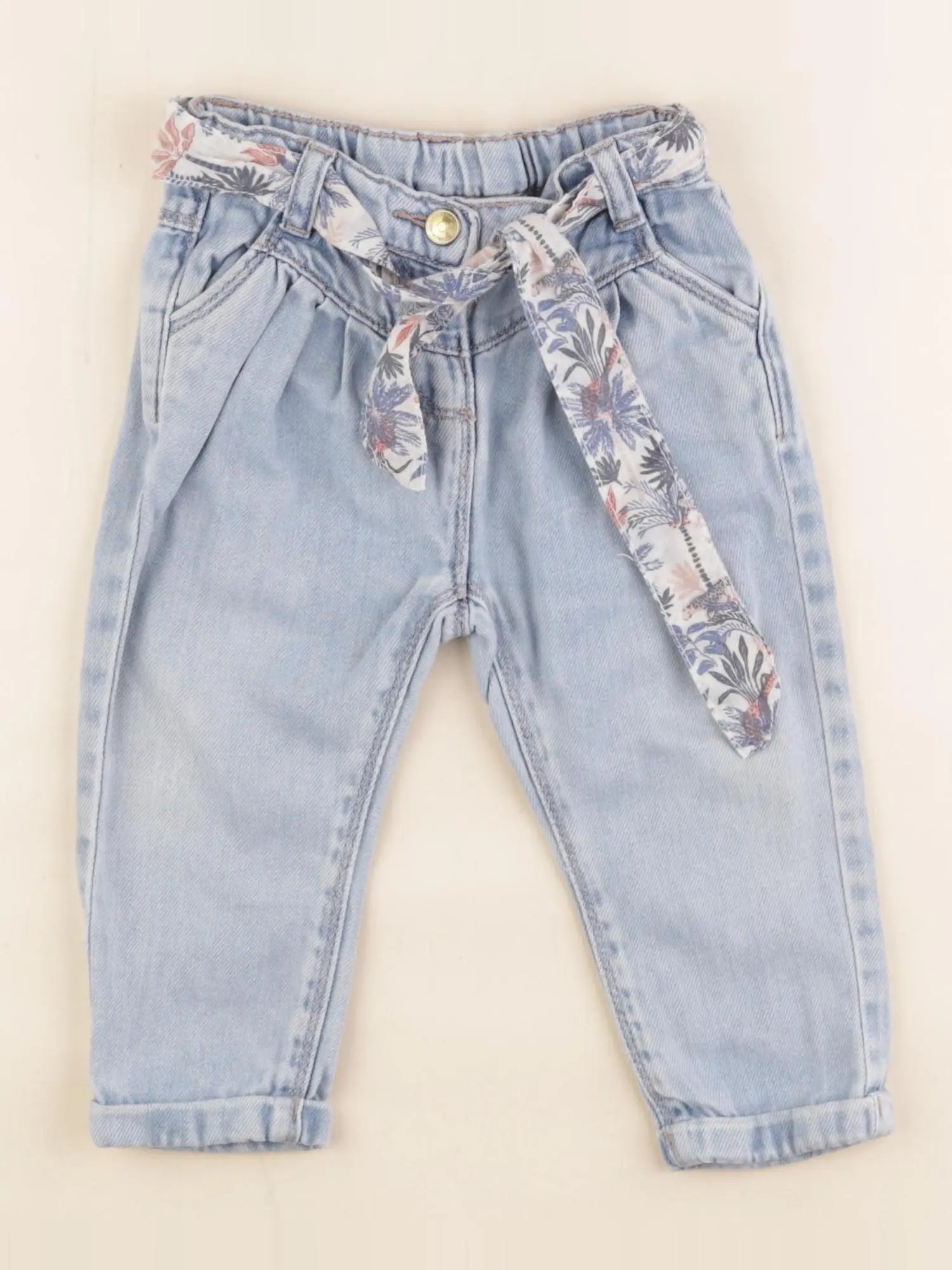 Tape à l'oeil - pantalon bleu - 18 mois