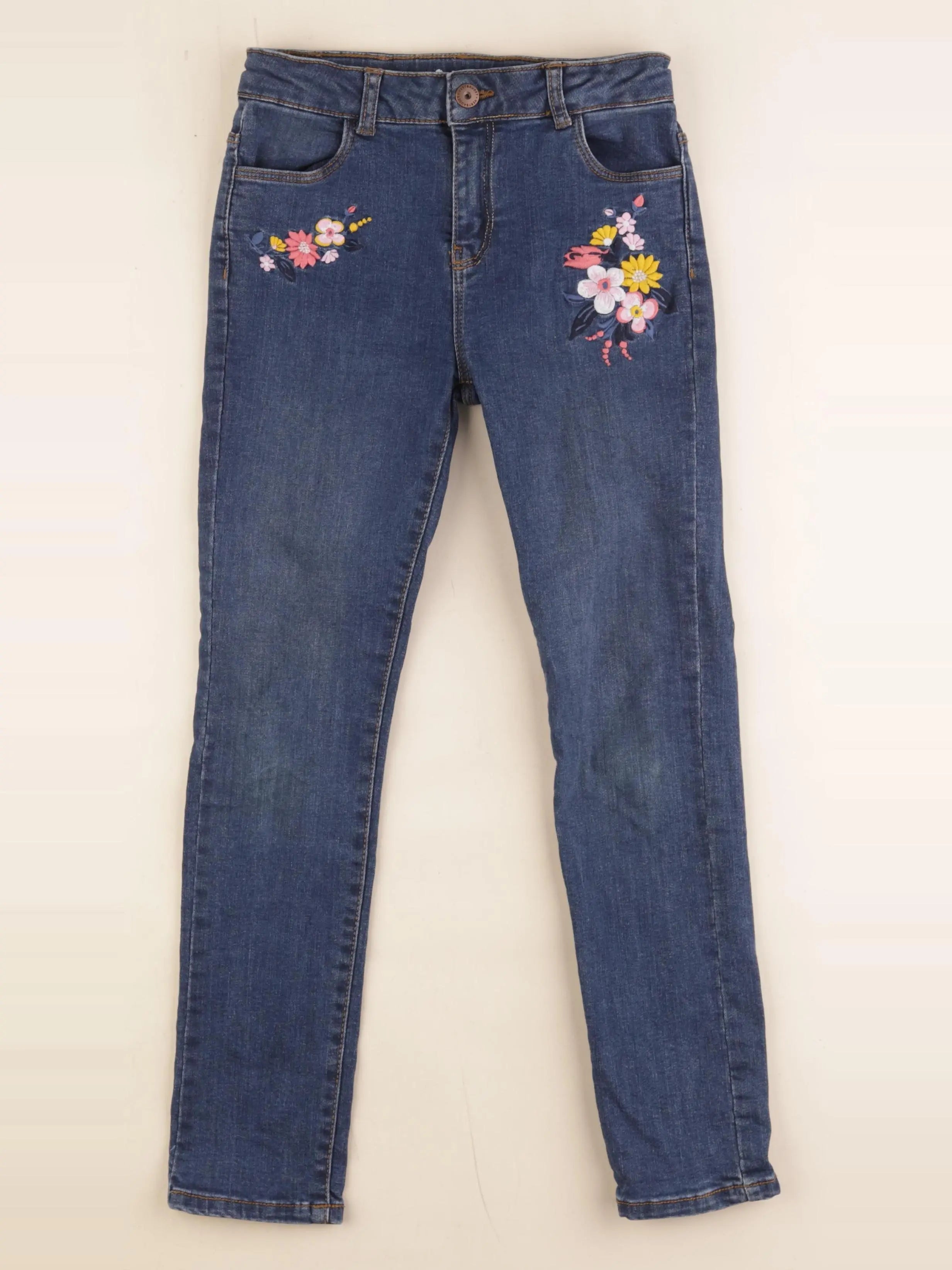 Vertbaudet - jean bleu - 9 ans