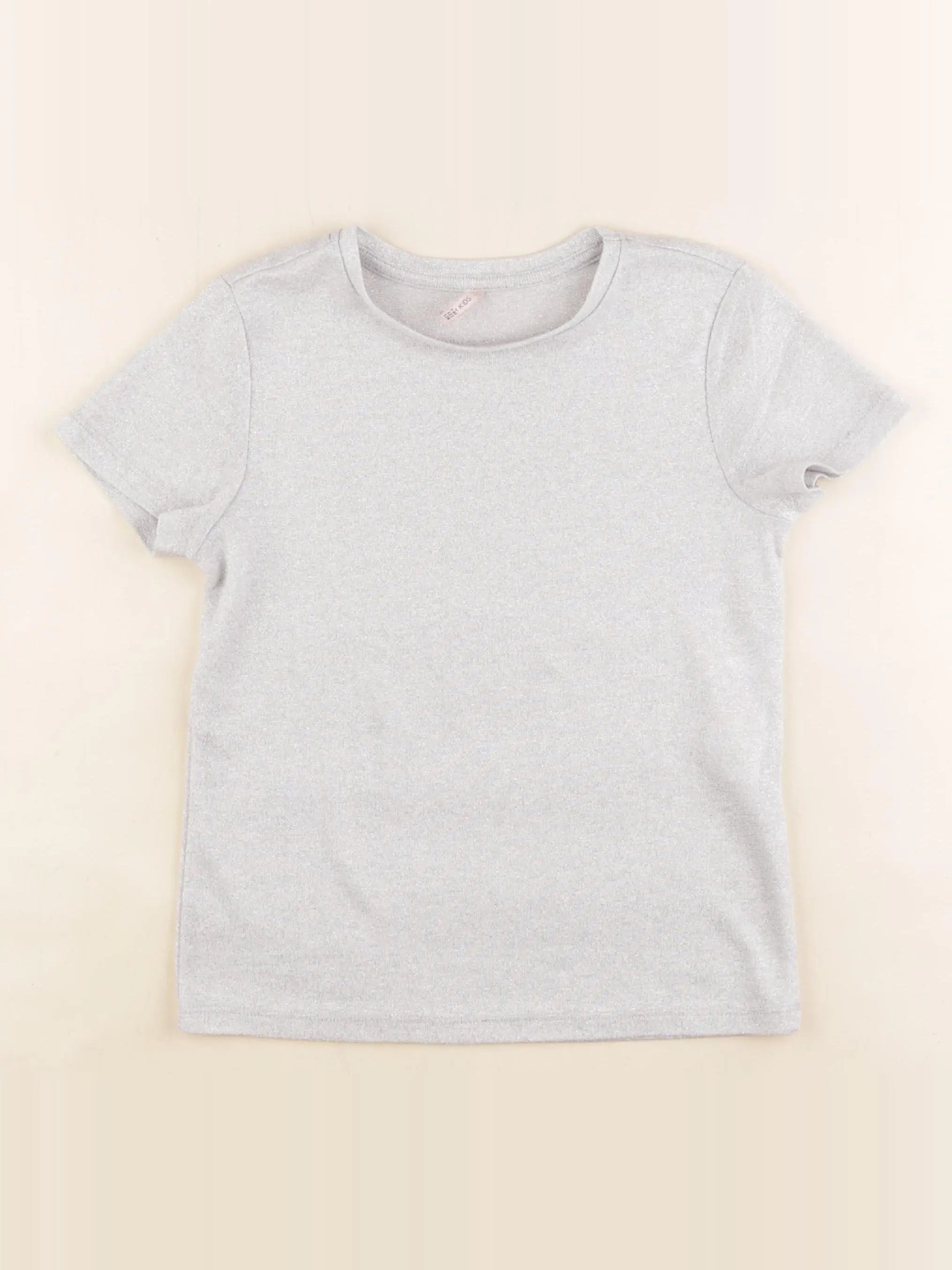Kids Only - tee-shirt gris, argent - 7/8 ans