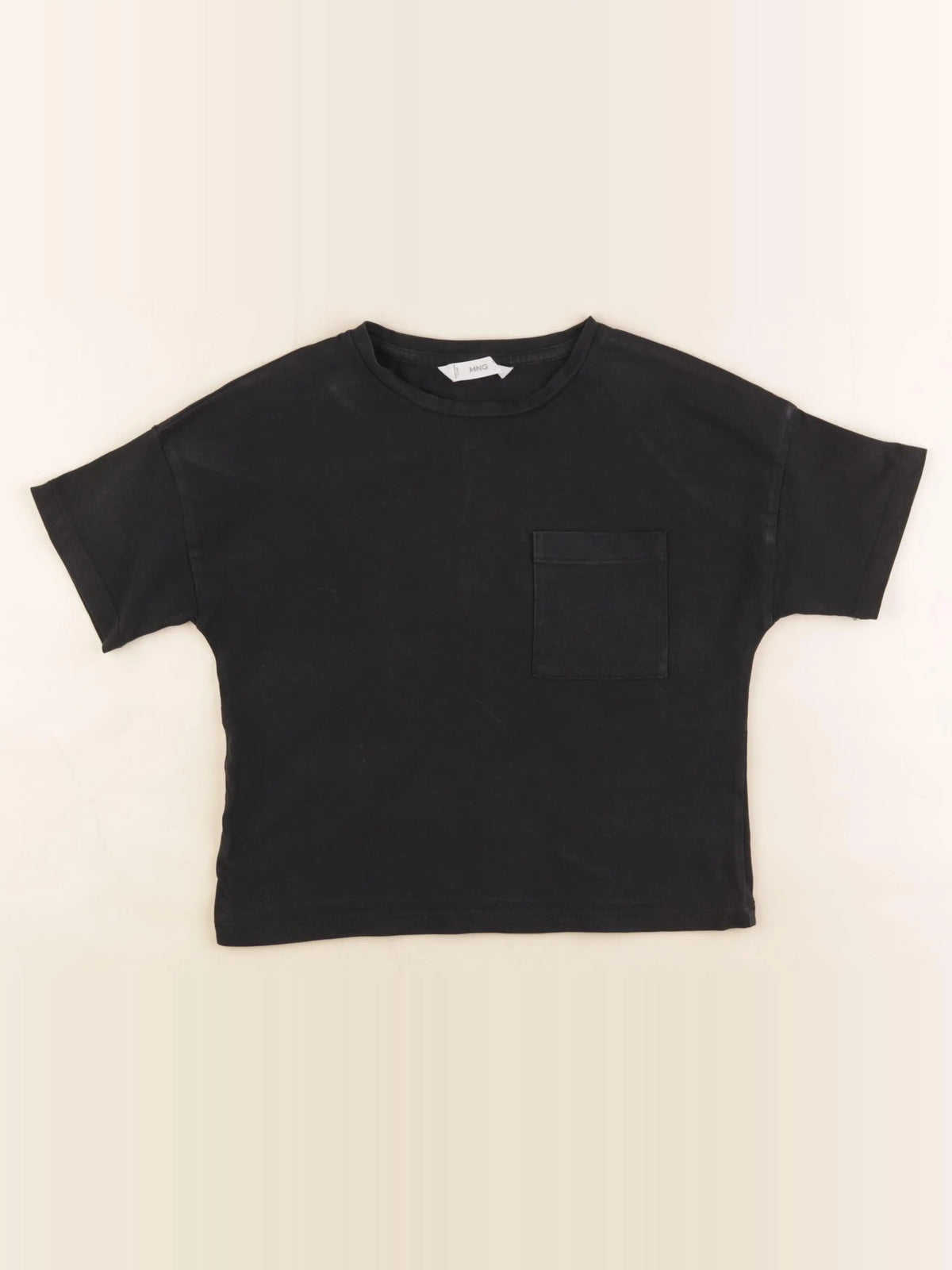 Mango - tee-shirt noir - 7 ans