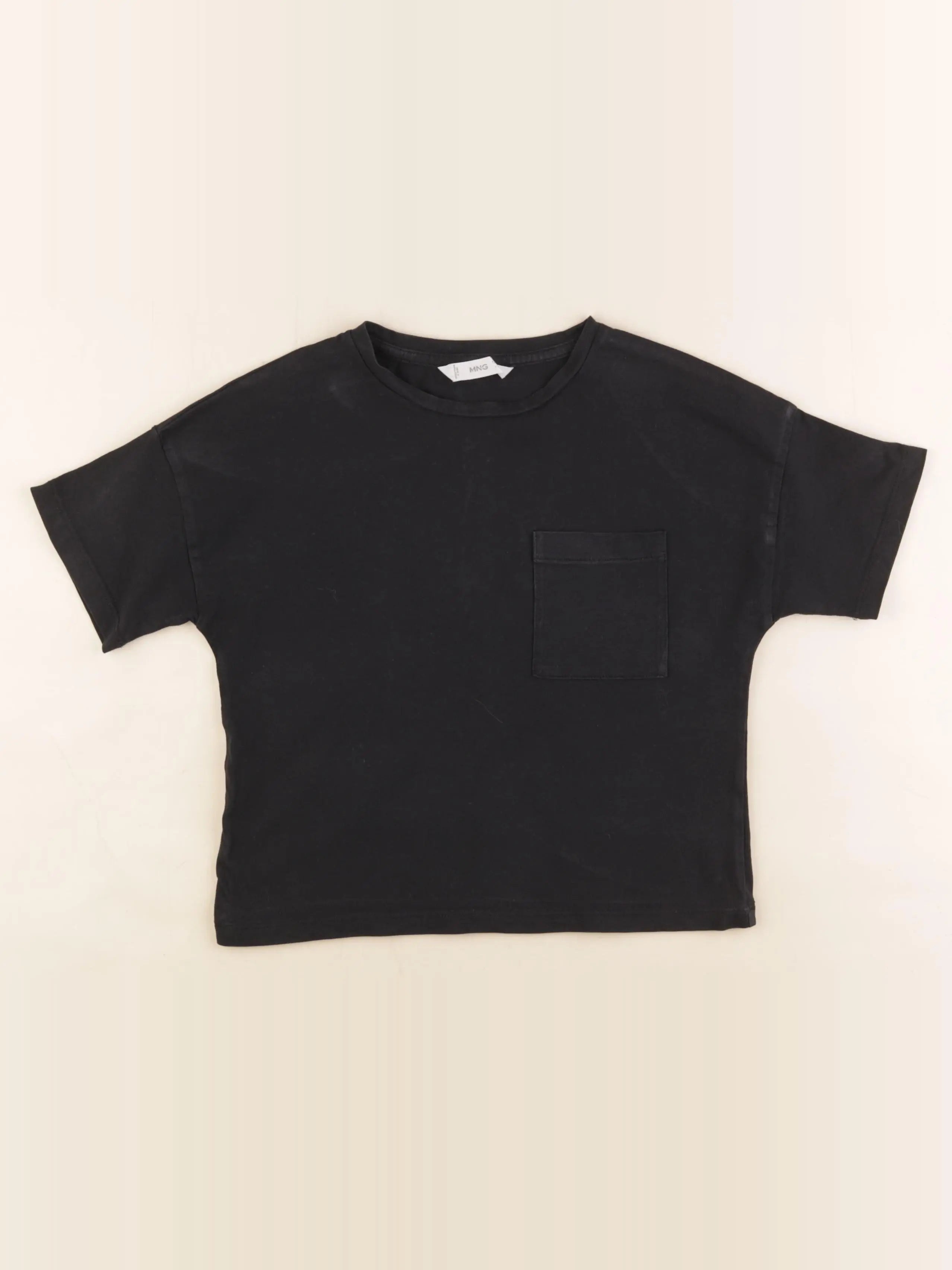 Mango - tee-shirt noir - 7 ans