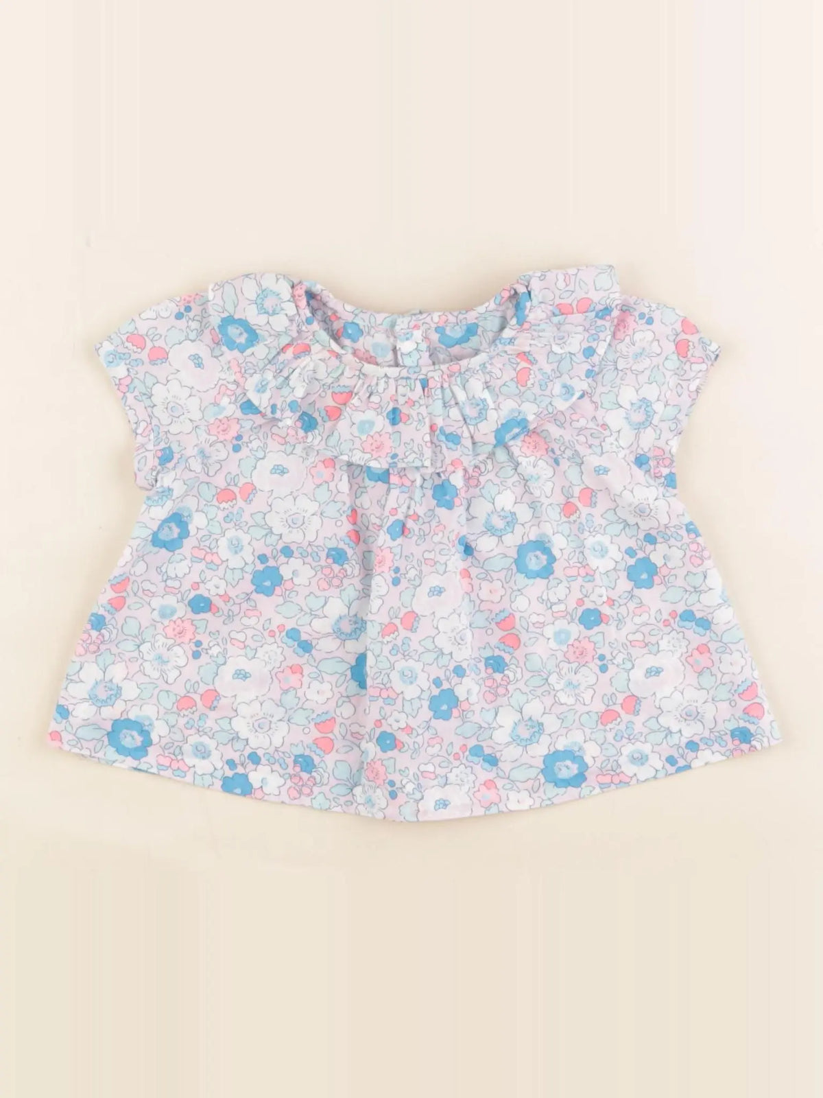 Jacadi - blouse liberty multicolore - 3 mois