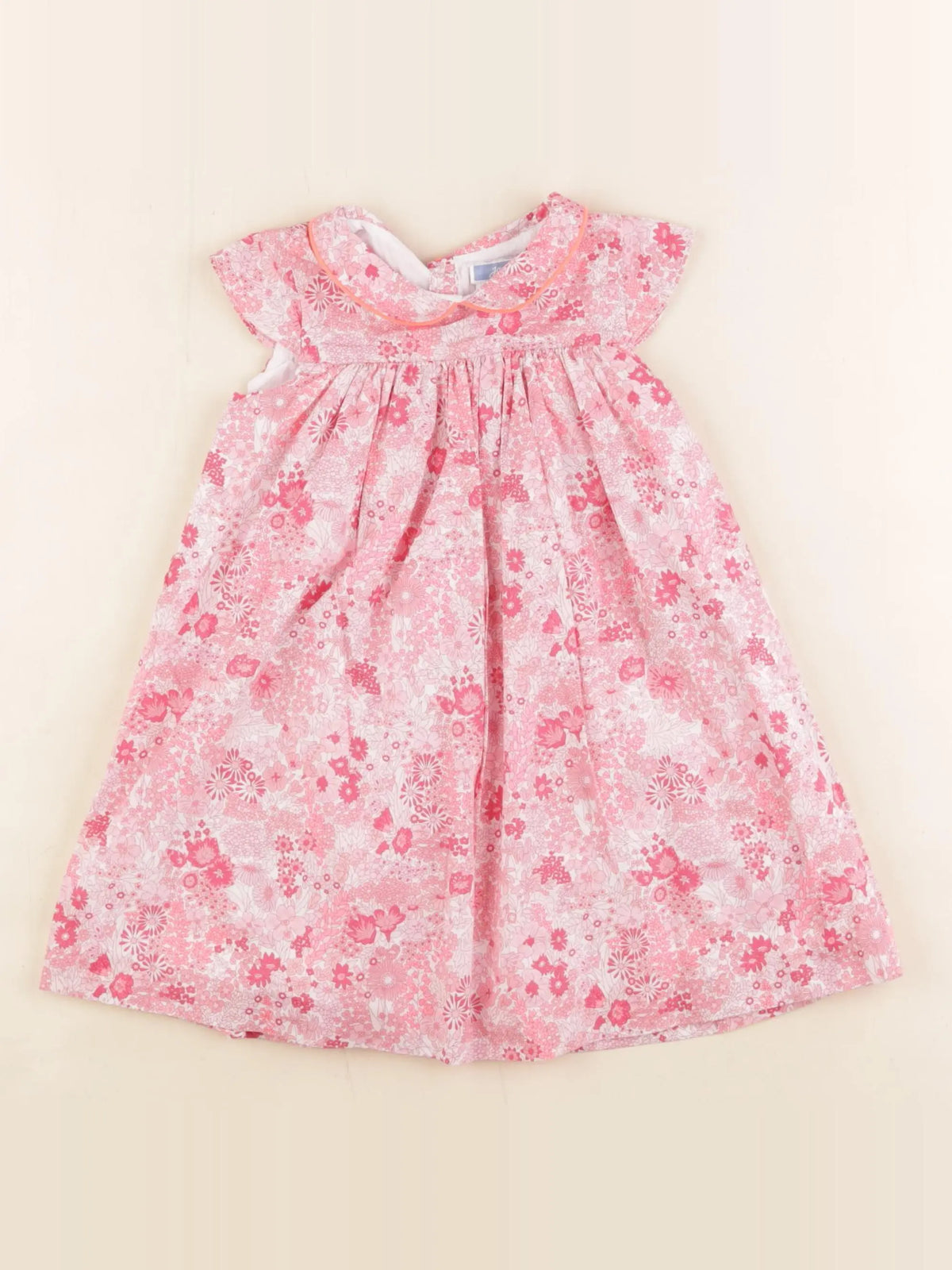Jacadi - robe liberty rose - 24 mois