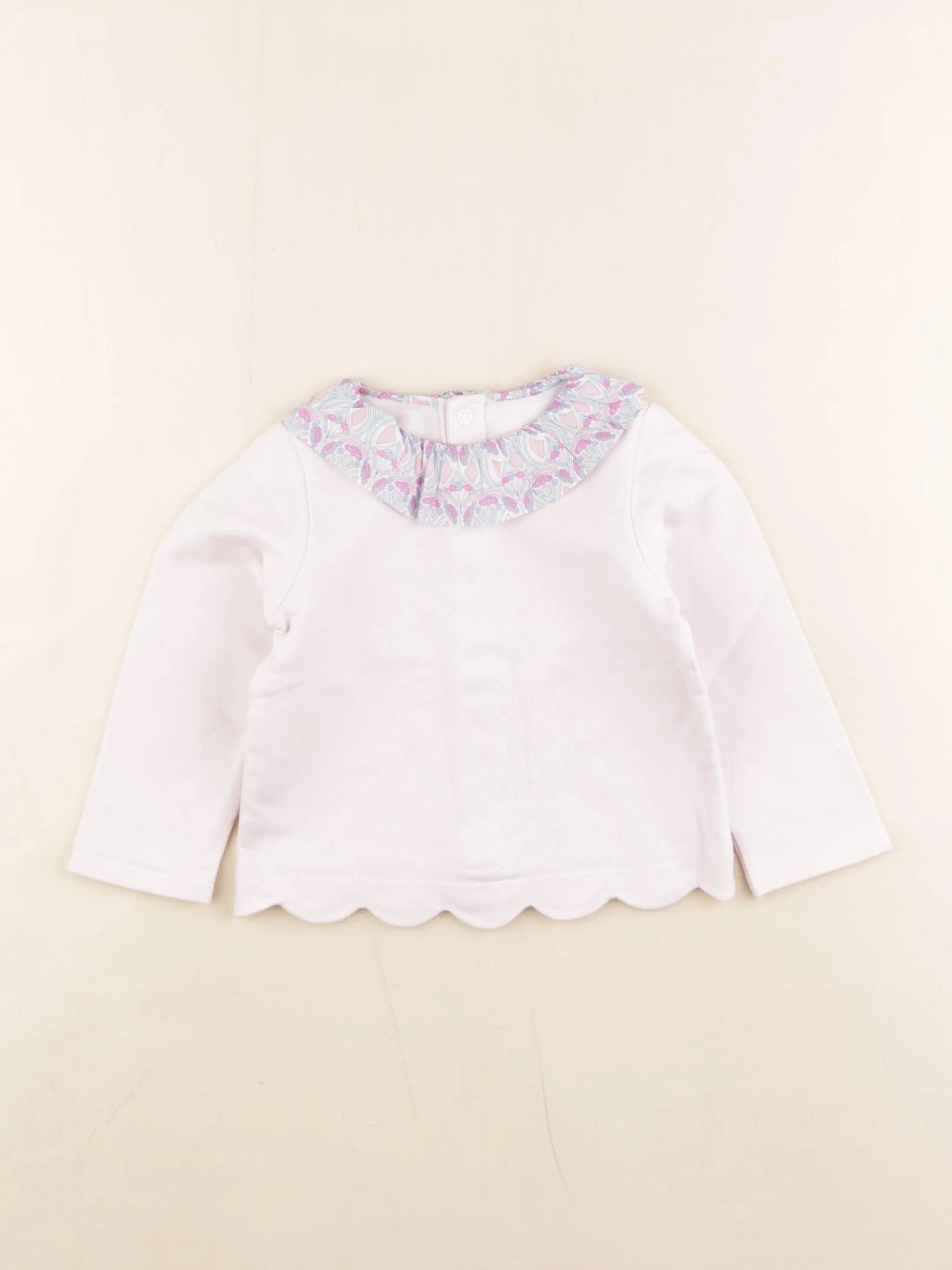 Jacadi - sweat rose - 24 mois