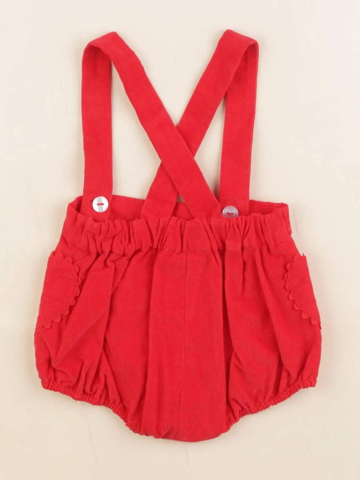 Jacadi - bloomer rouge - 3 mois